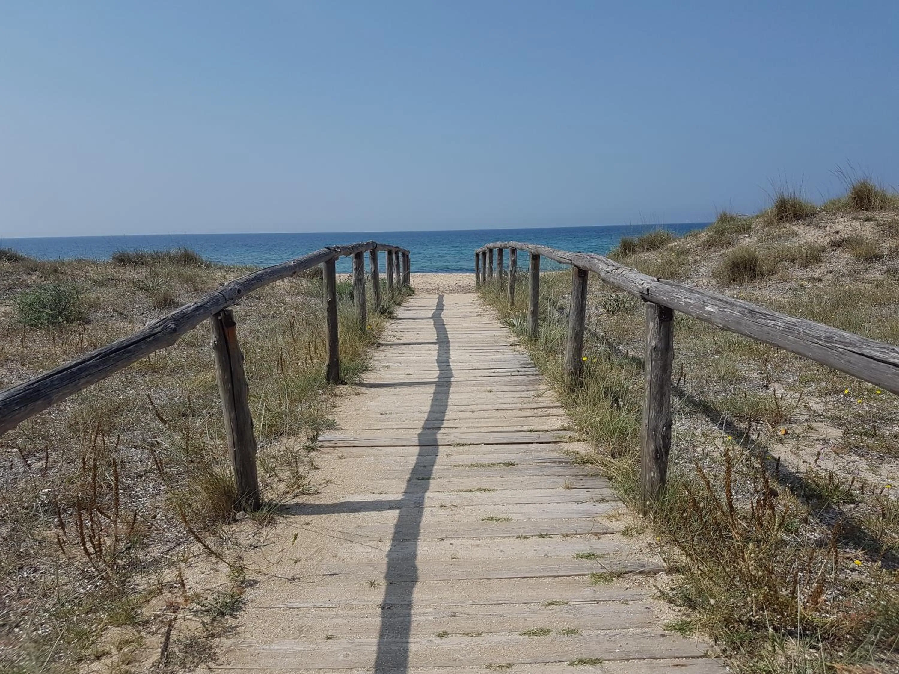 Beach in B&B Miramare