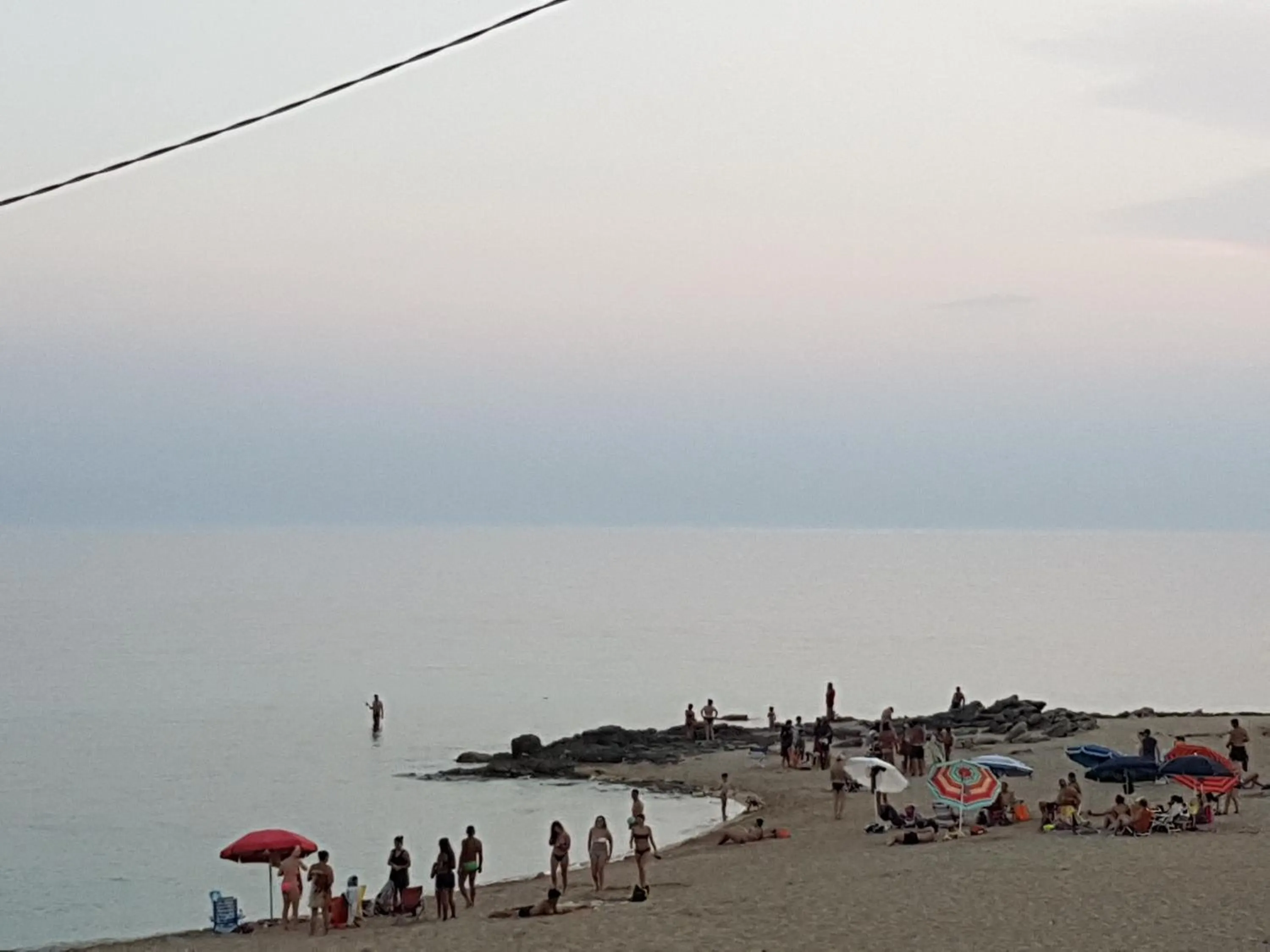 Beach in B&B Miramare