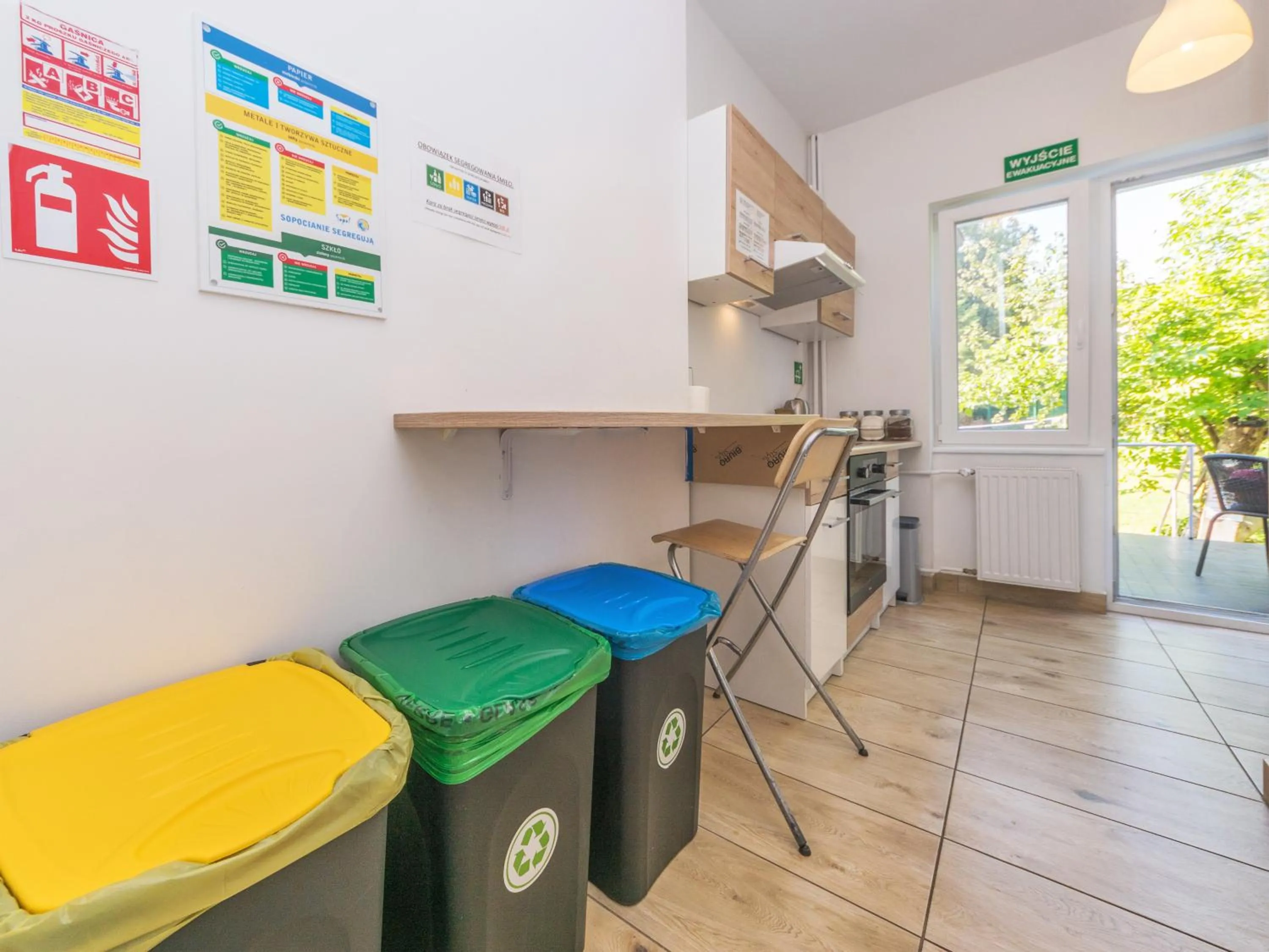 kitchen in House Managers - Vintage Sopot