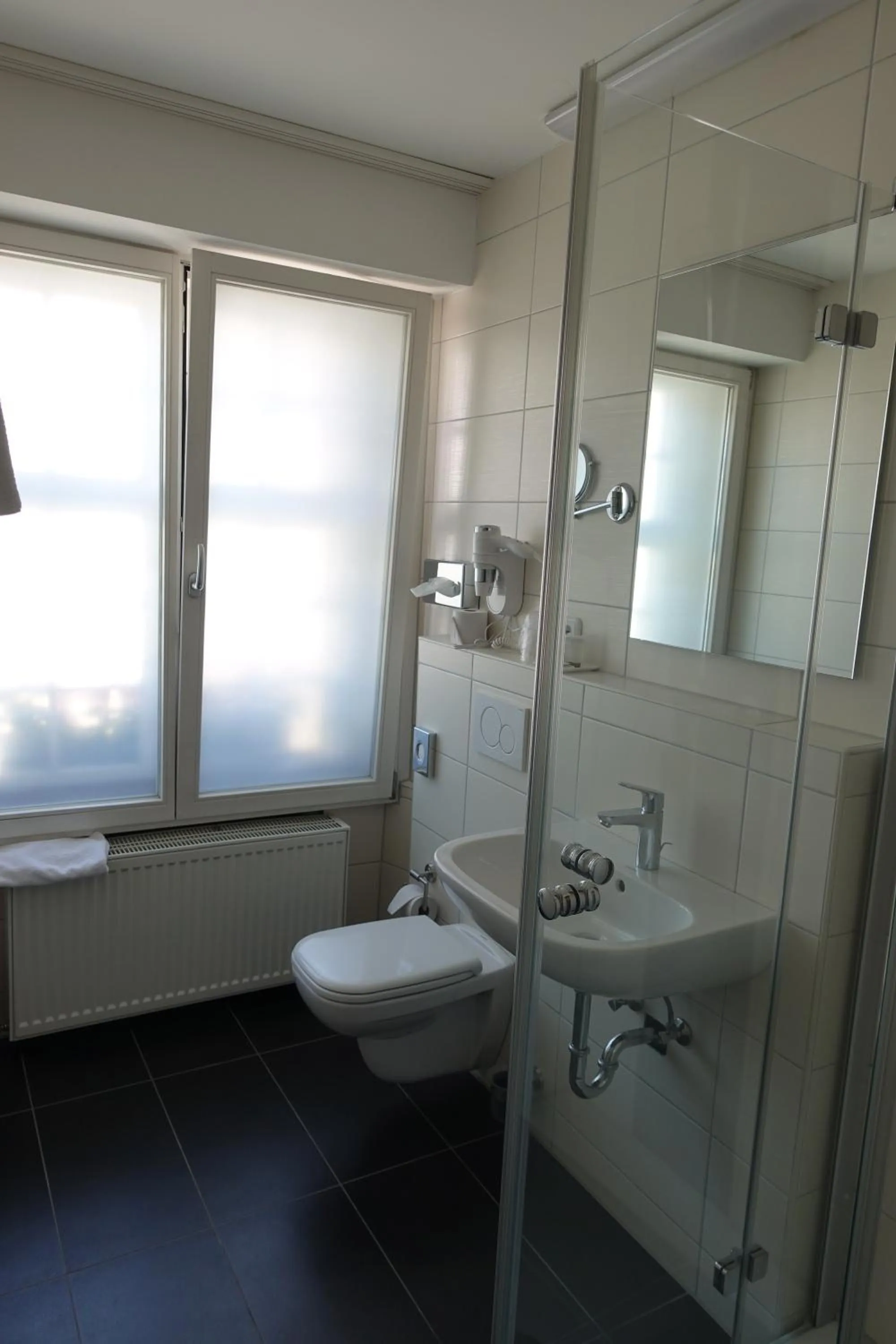 Toilet in ZUM ZIEL Hotel & Restaurant Grenzach-Wyhlen bei Basel