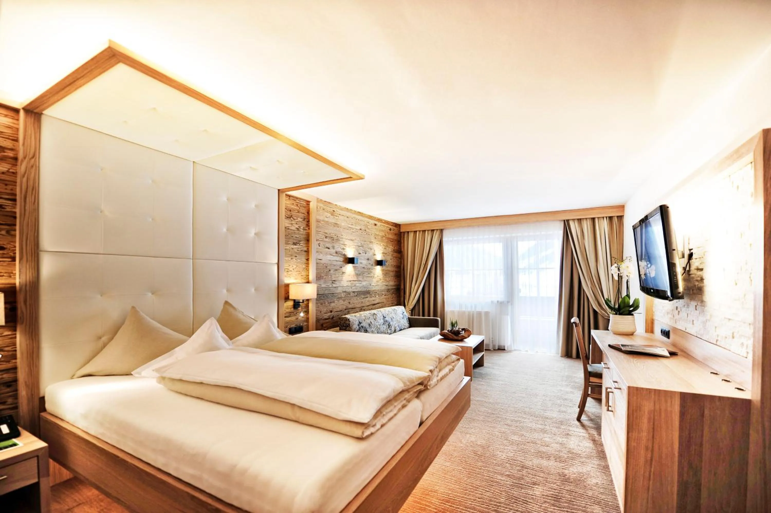 Bedroom, Bed in Salnerhof Superior Lifestyle Resort