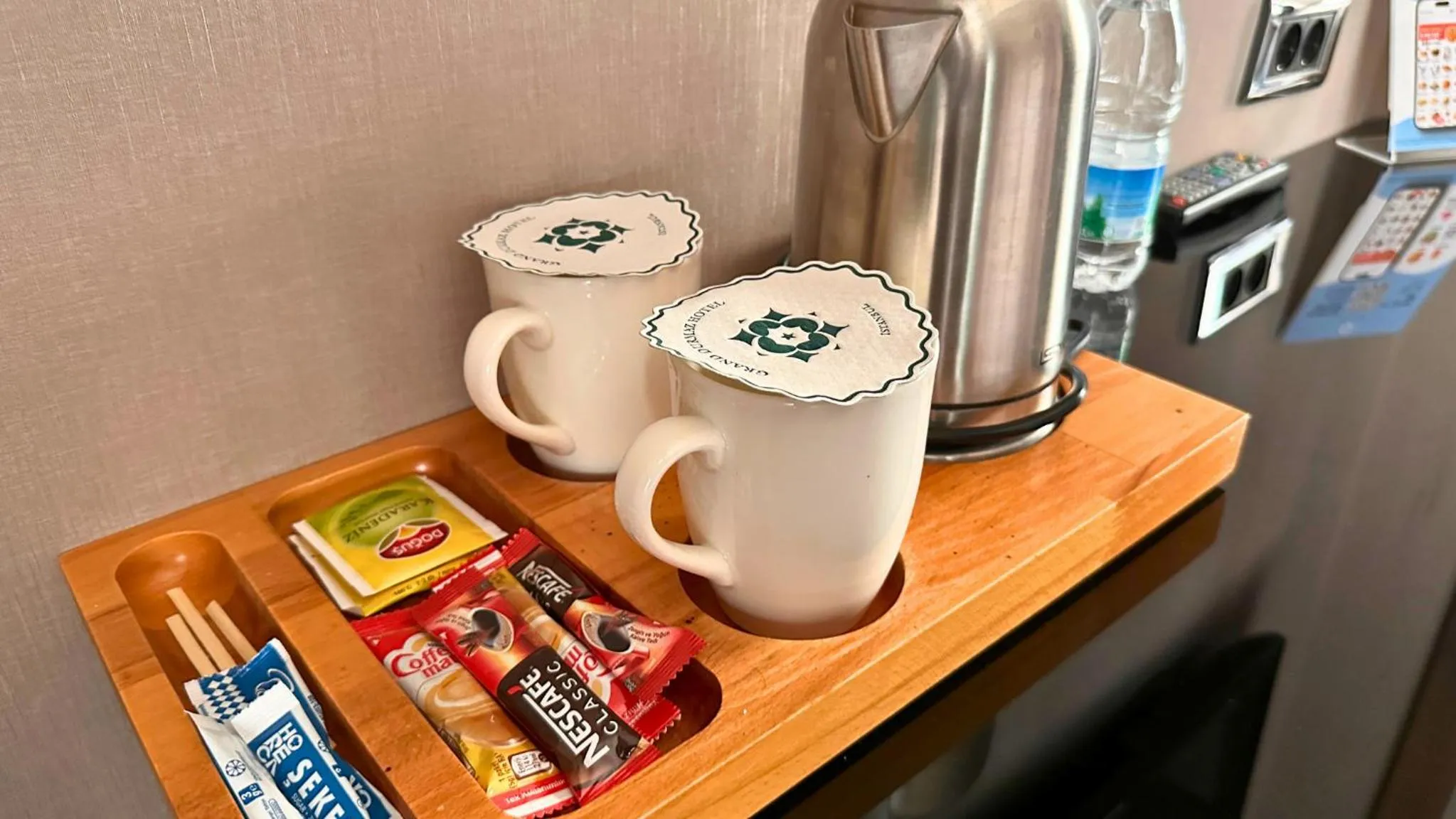 Coffee/tea facilities in Grand Durmaz Hotel