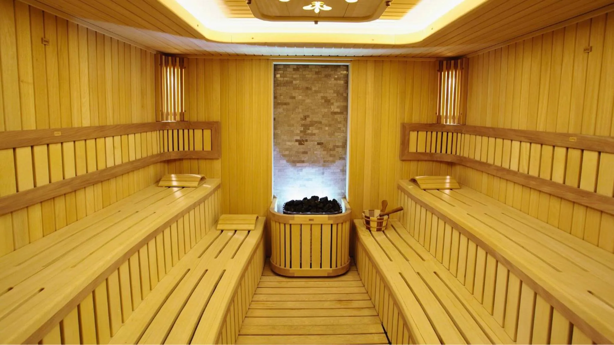 Sauna in Grand Durmaz Hotel