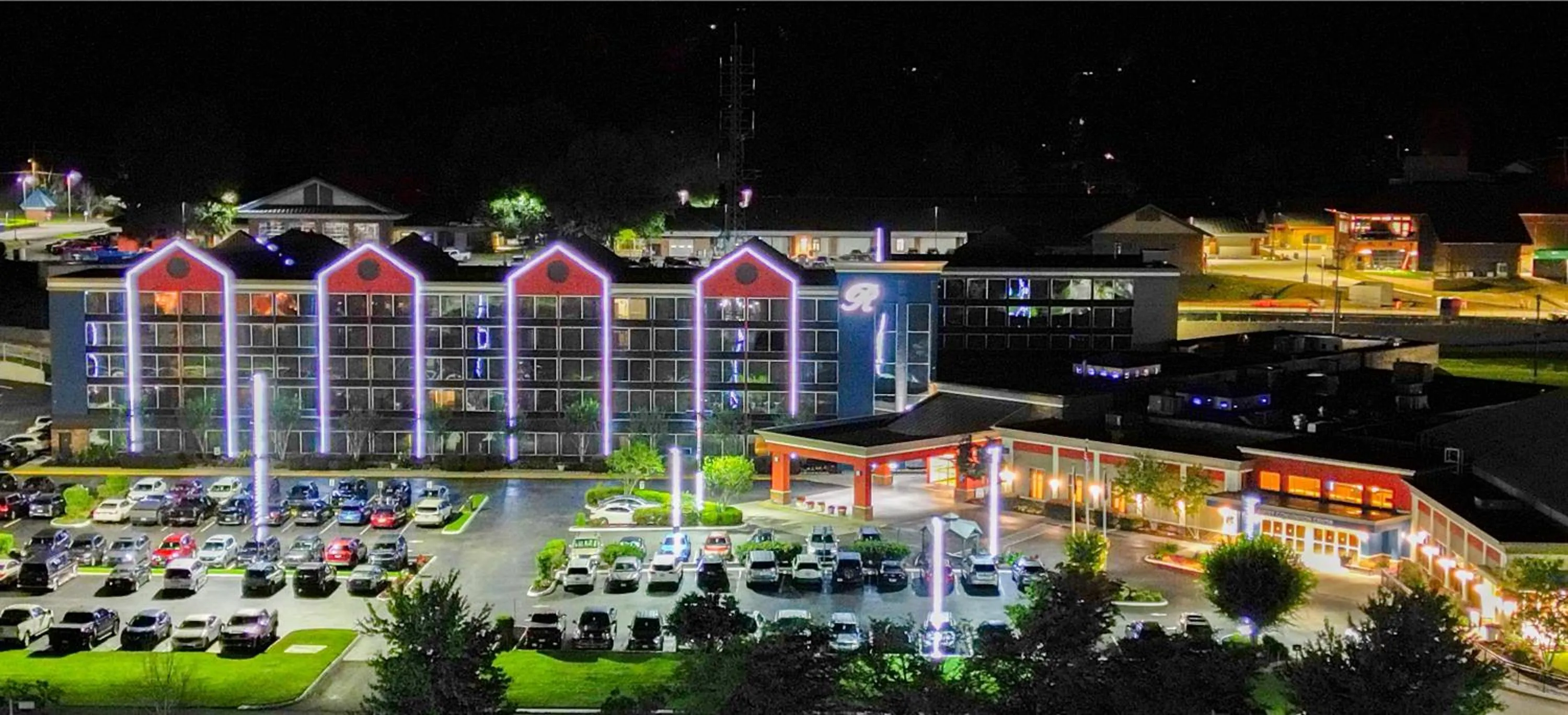 Property building in The Ramsey Hotel and Convention Center