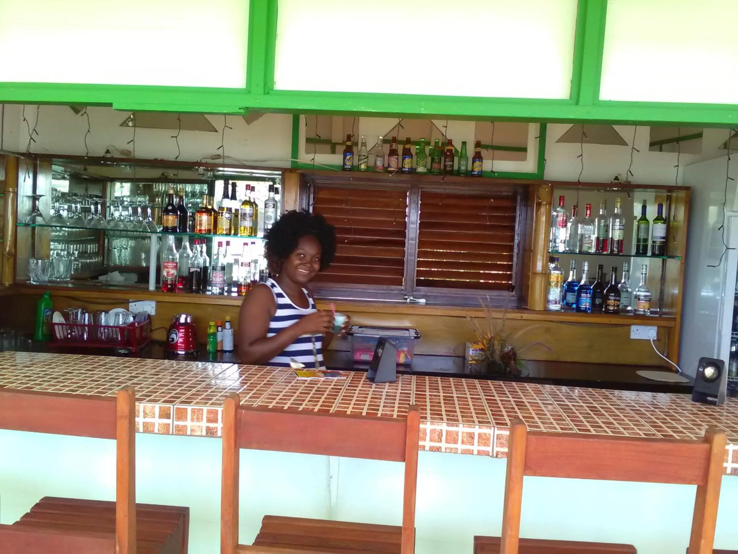 Lounge or bar in Cabier Ocean Lodge
