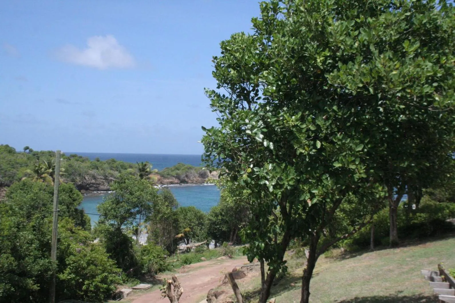 Natural landscape in Cabier Ocean Lodge