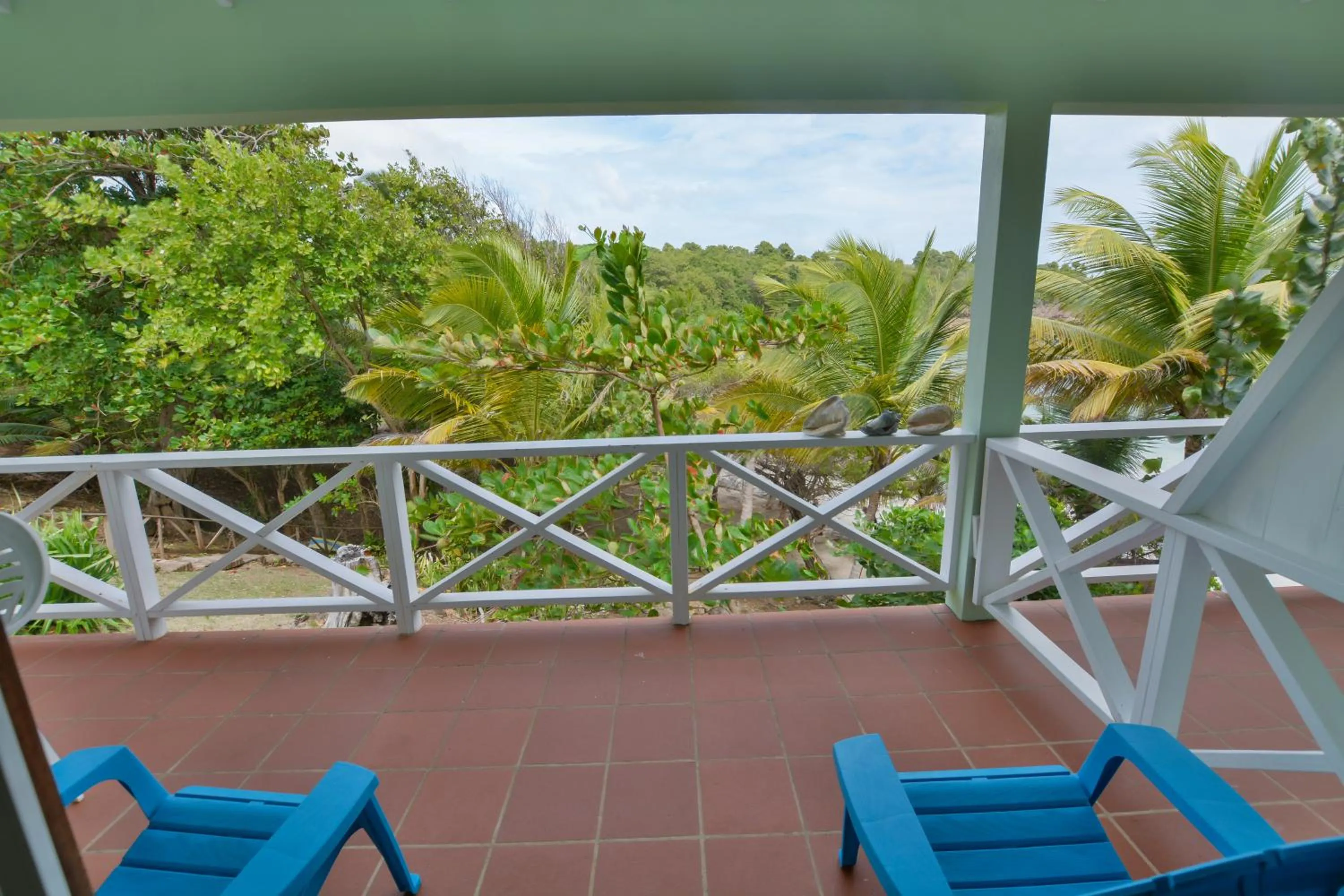 Garden in Cabier Ocean Lodge