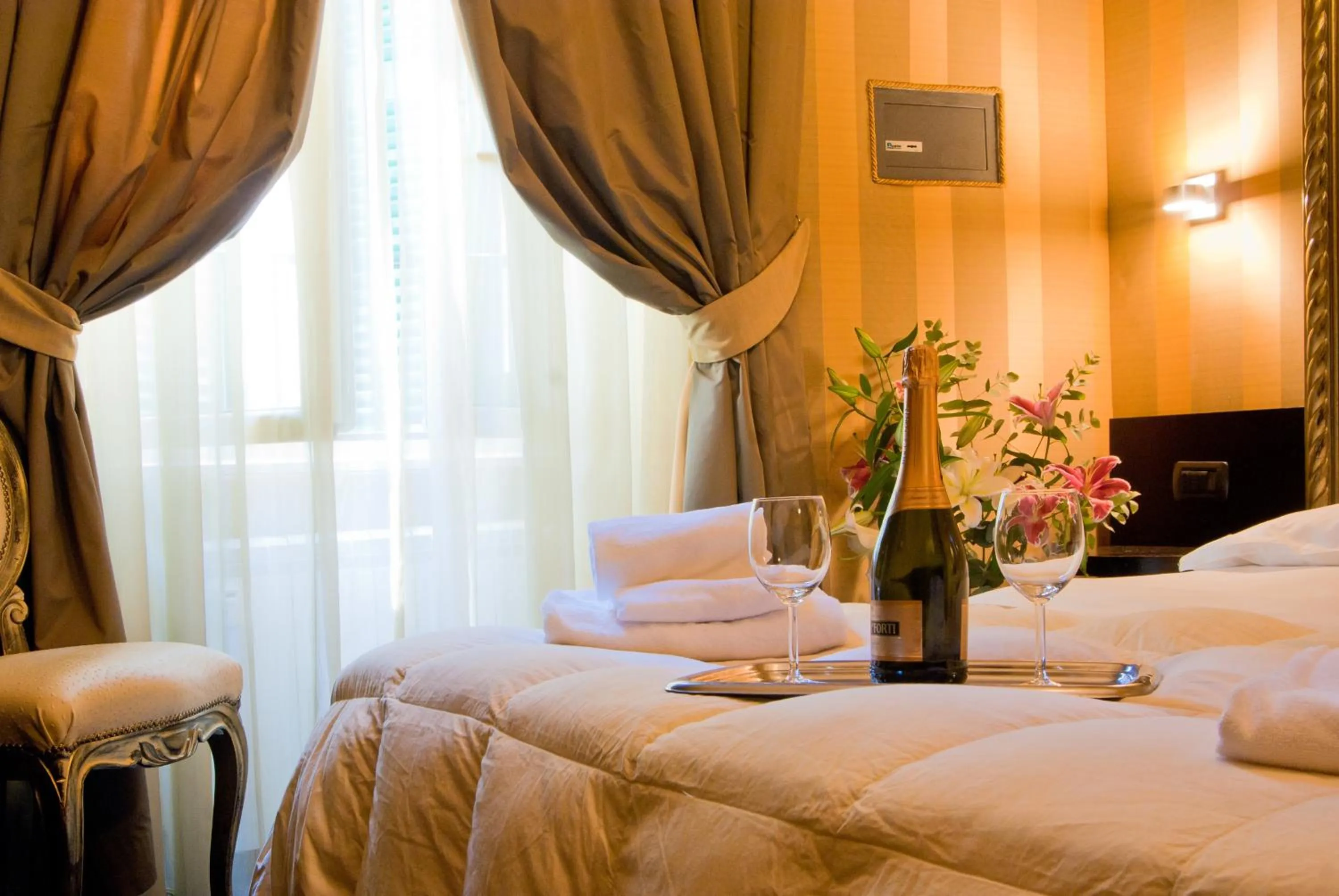 Decorative detail, Bed in Domus RomAntica