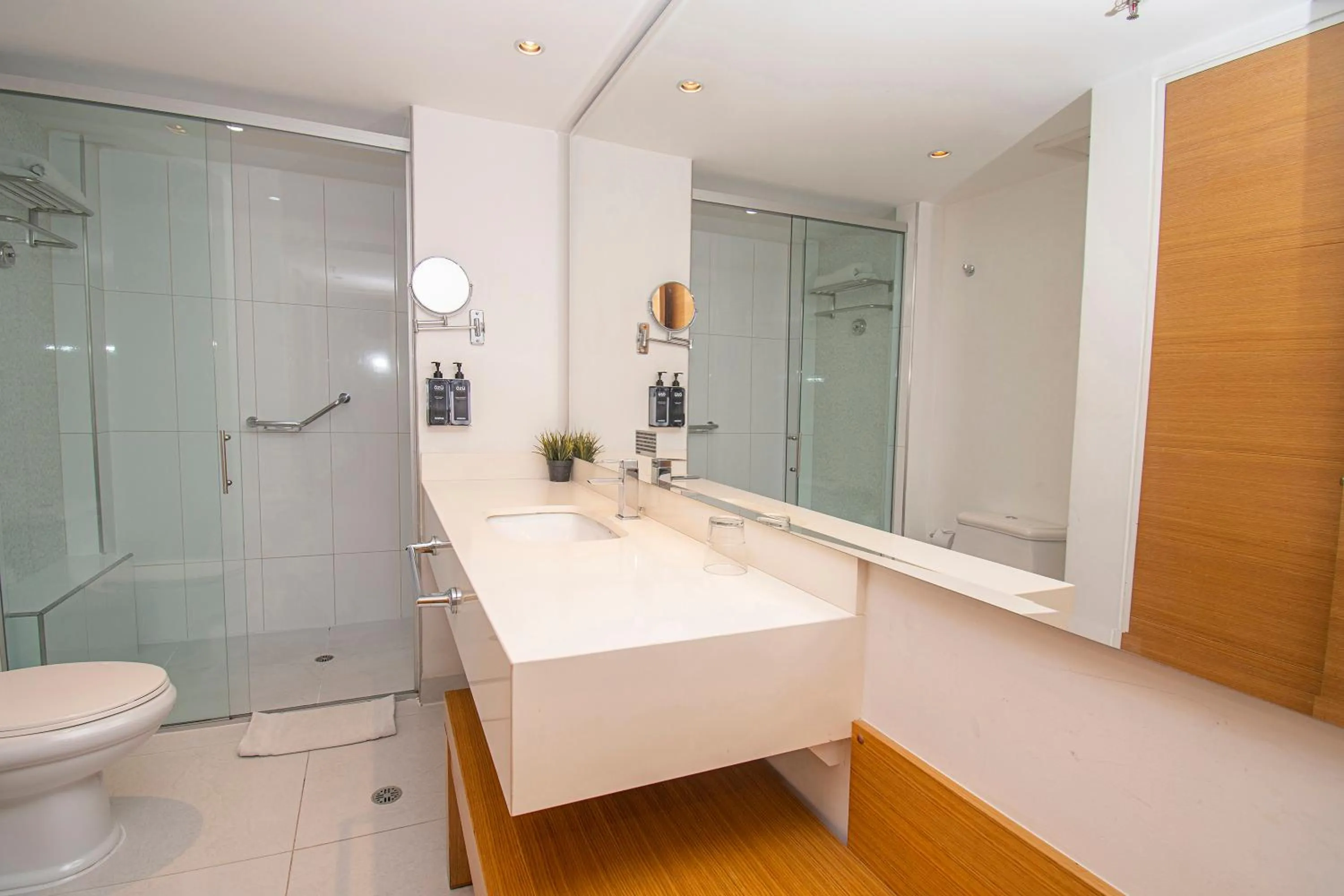 Bathroom in Hotel Cosmos Cali