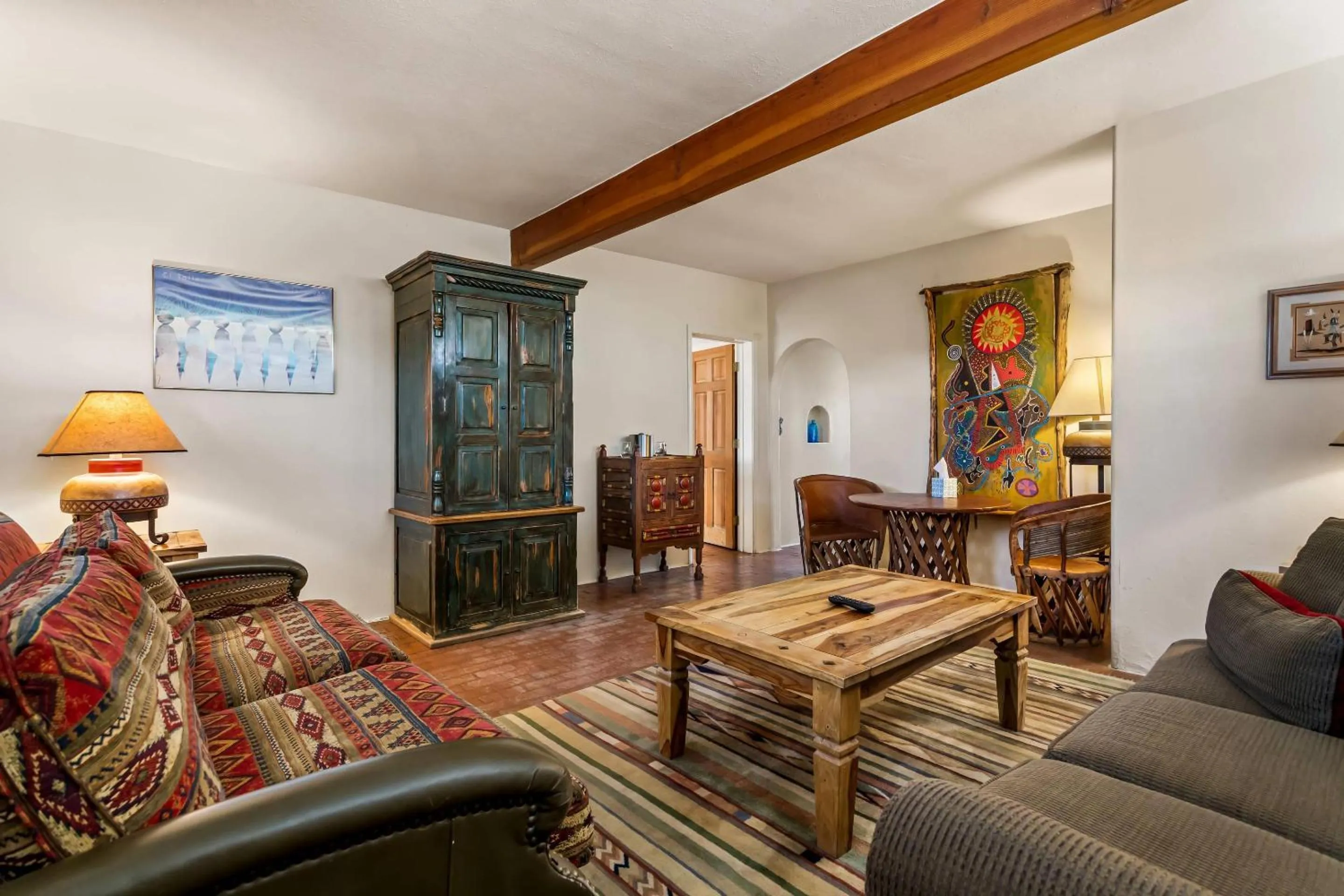 Bedroom in Casas de Suenos Old Town Historic Inn, an Ascend Collection Hotel