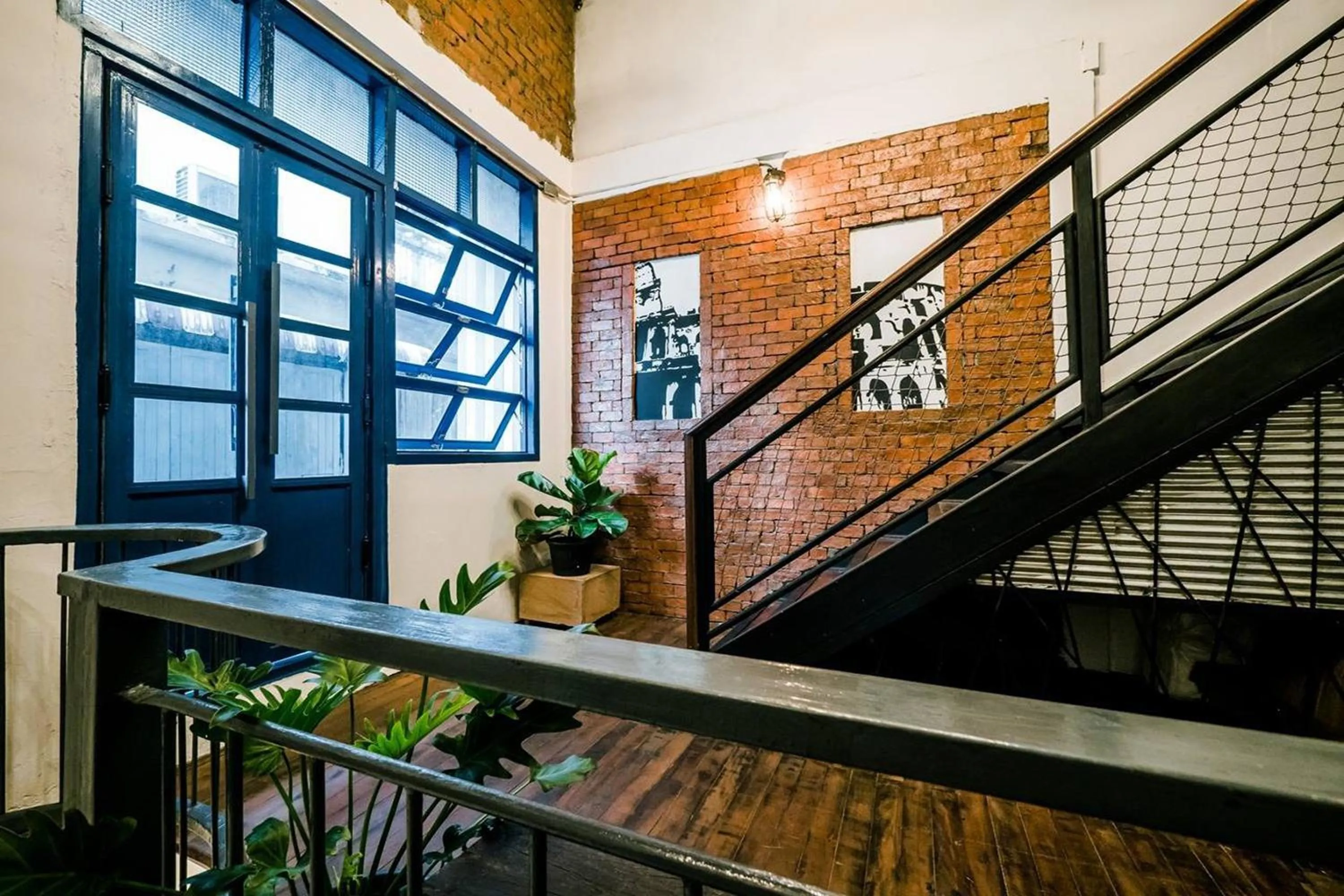 Floor plan in Zeds Hostel Bangkok