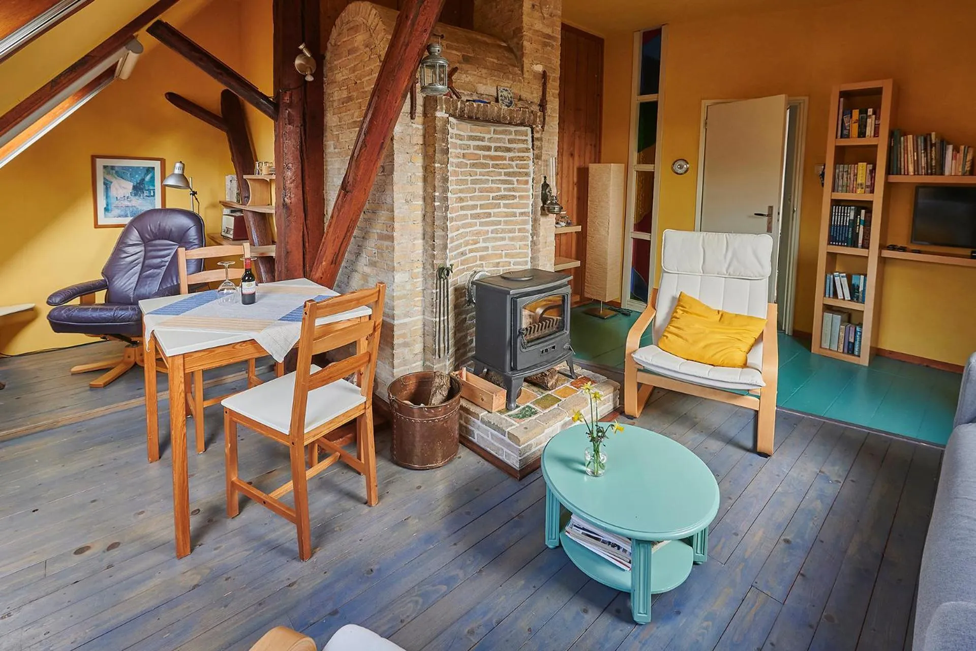 Living room in Bed and Breakfast Joarum