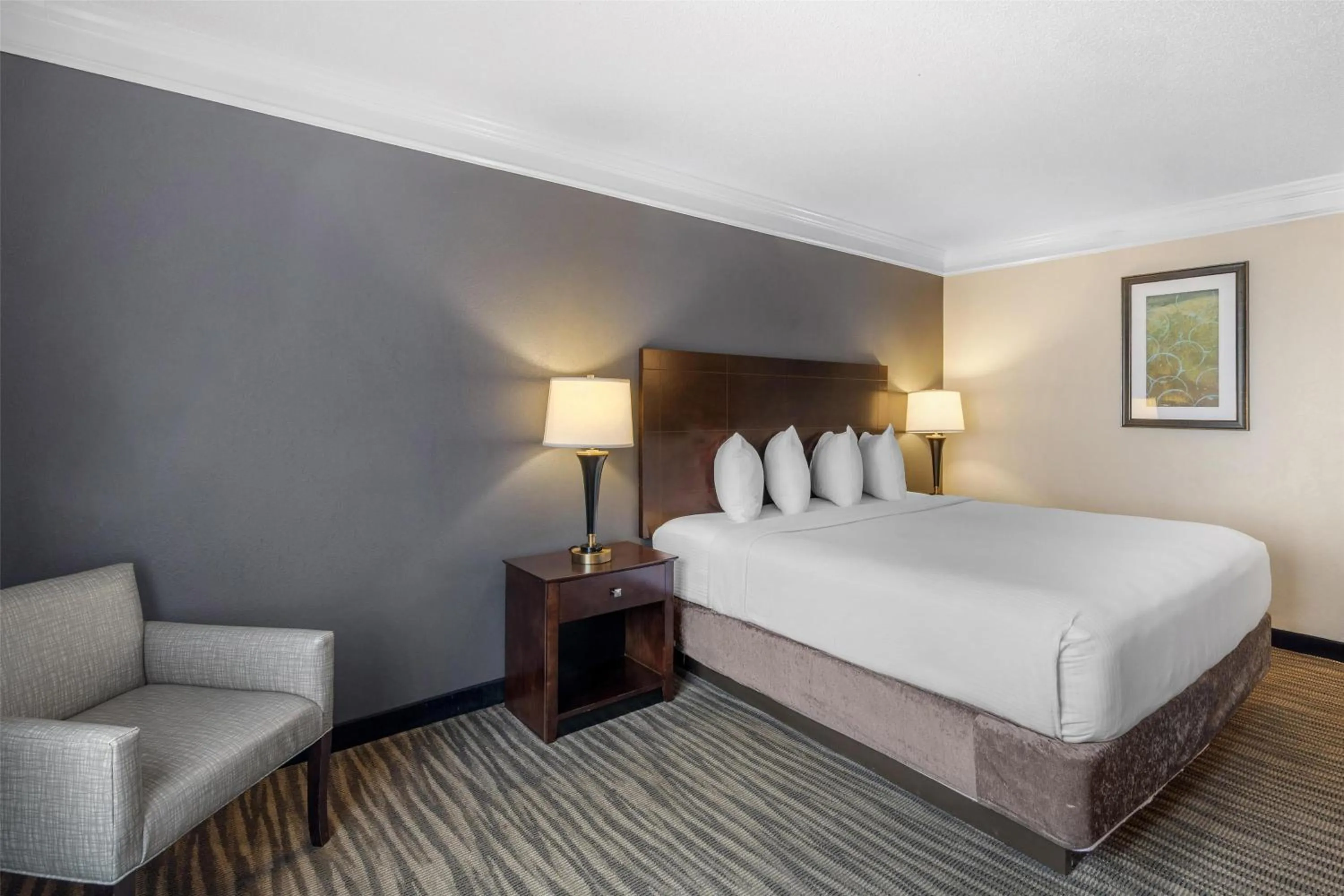 Bedroom, Bed in Best Western Augusta West