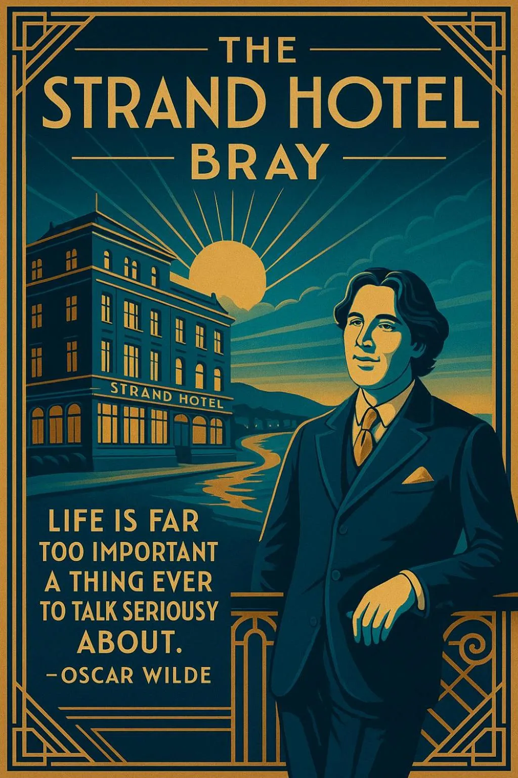 Property logo or sign in The Strand Hotel, the former residence of Oscar Wilde