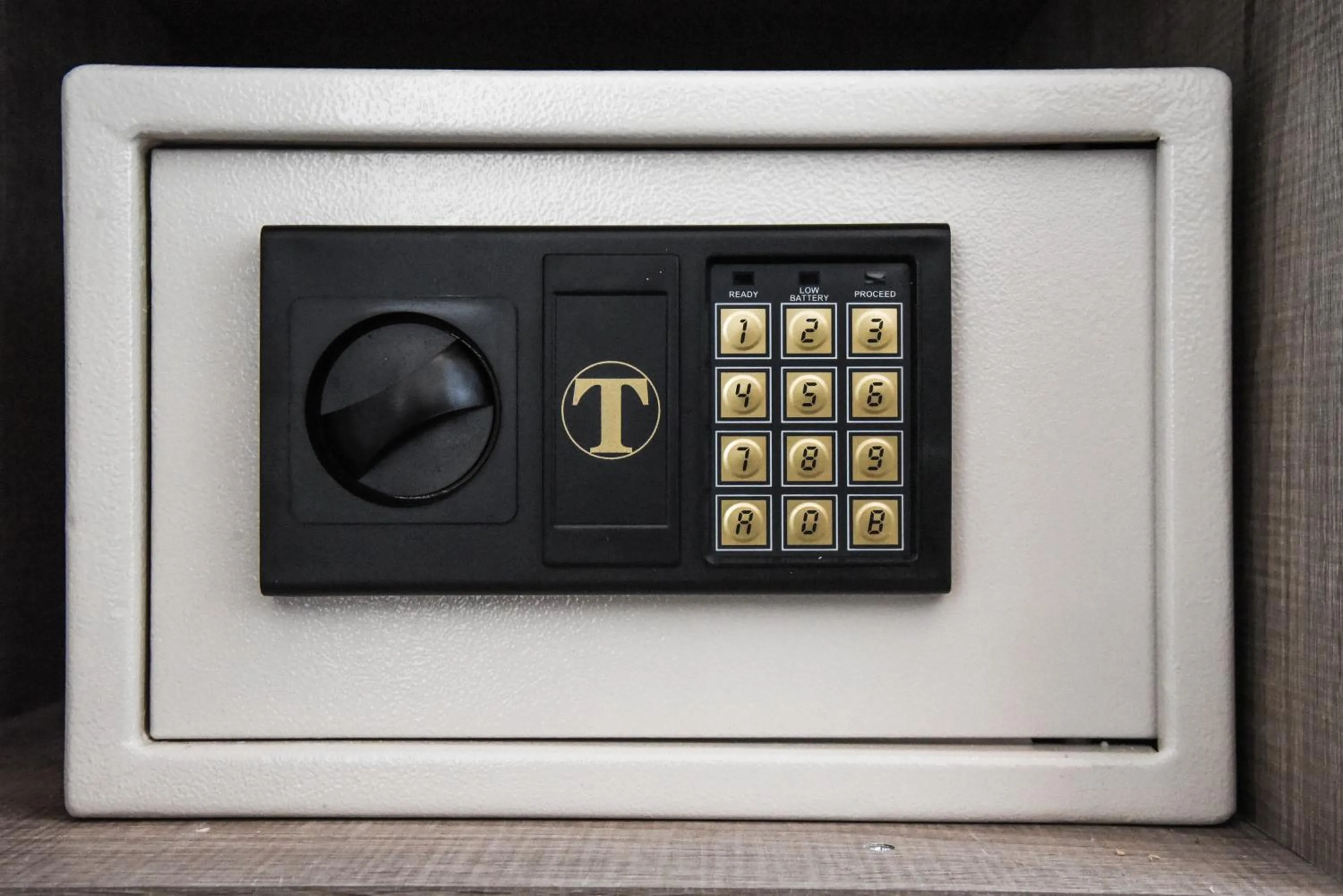 safe in The Strand Hotel, the former residence of Oscar Wilde