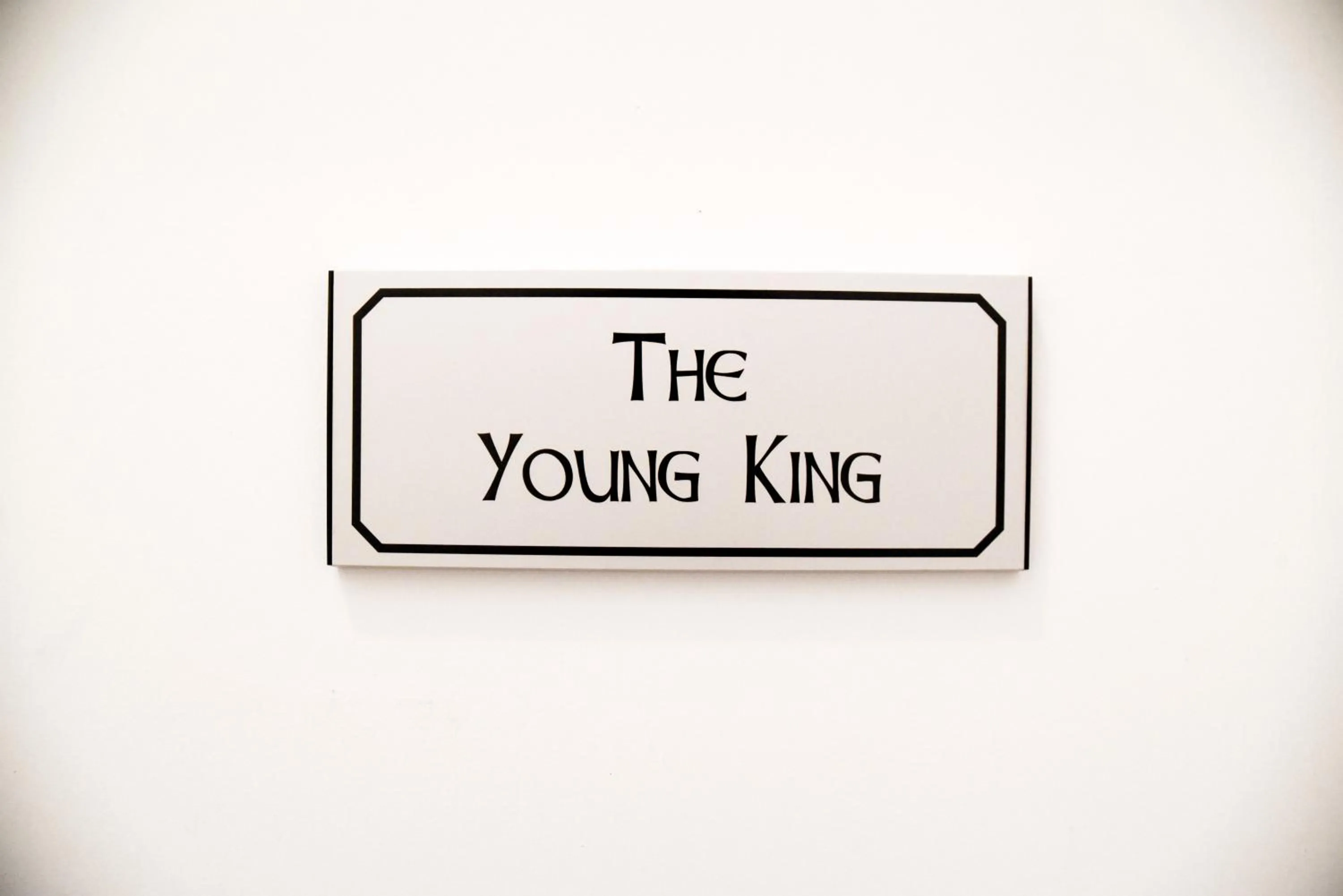 Logo/Certificate/Sign in The Strand Hotel, the former residence of Oscar Wilde