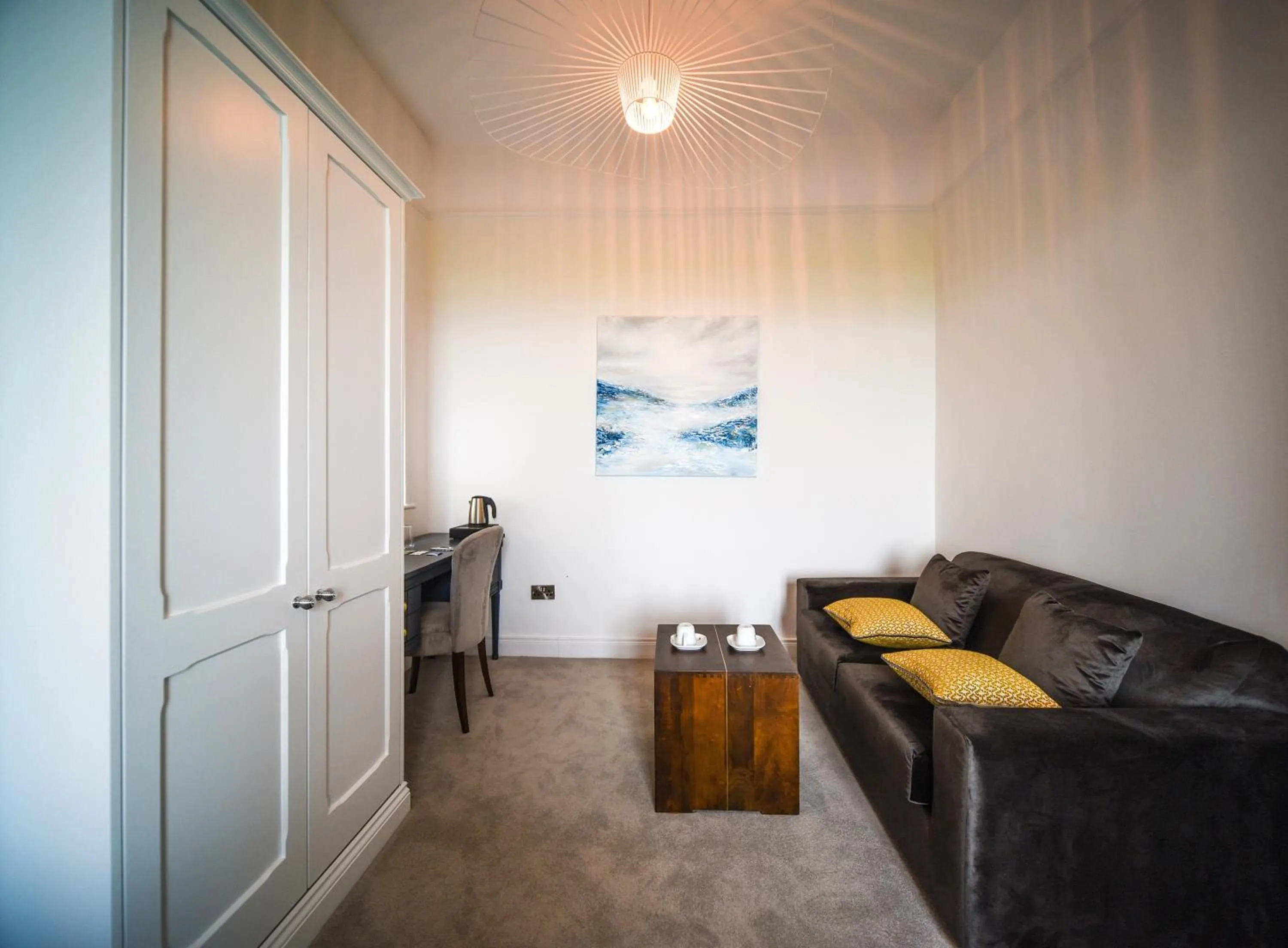 hair dresser in The Strand Hotel, the former residence of Oscar Wilde