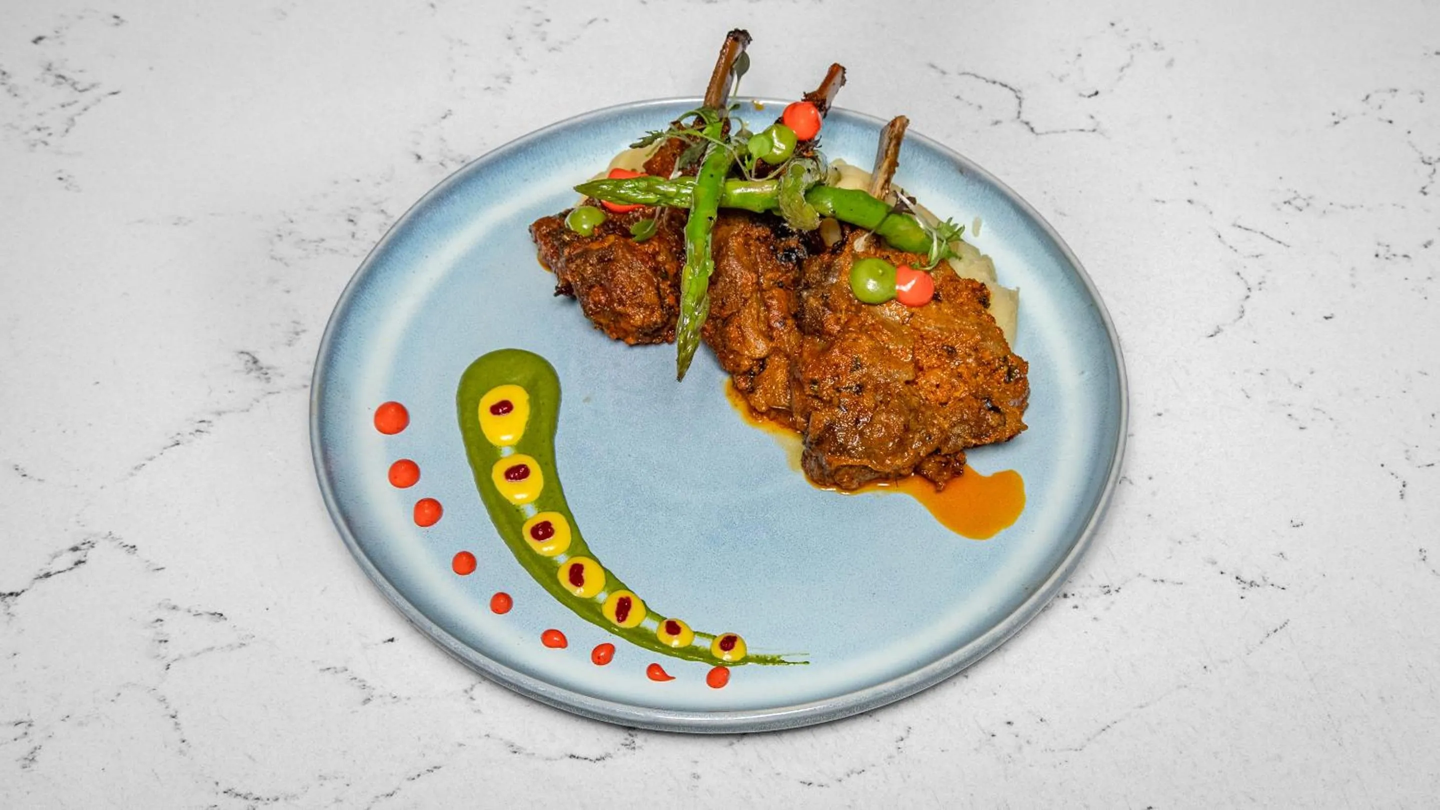 Food and drinks in The Strand Hotel, the former residence of Oscar Wilde