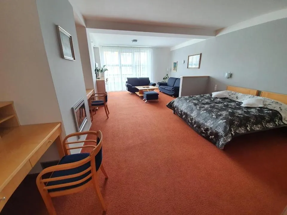 Photo of the whole room, Bed in Hotel Za Vodou