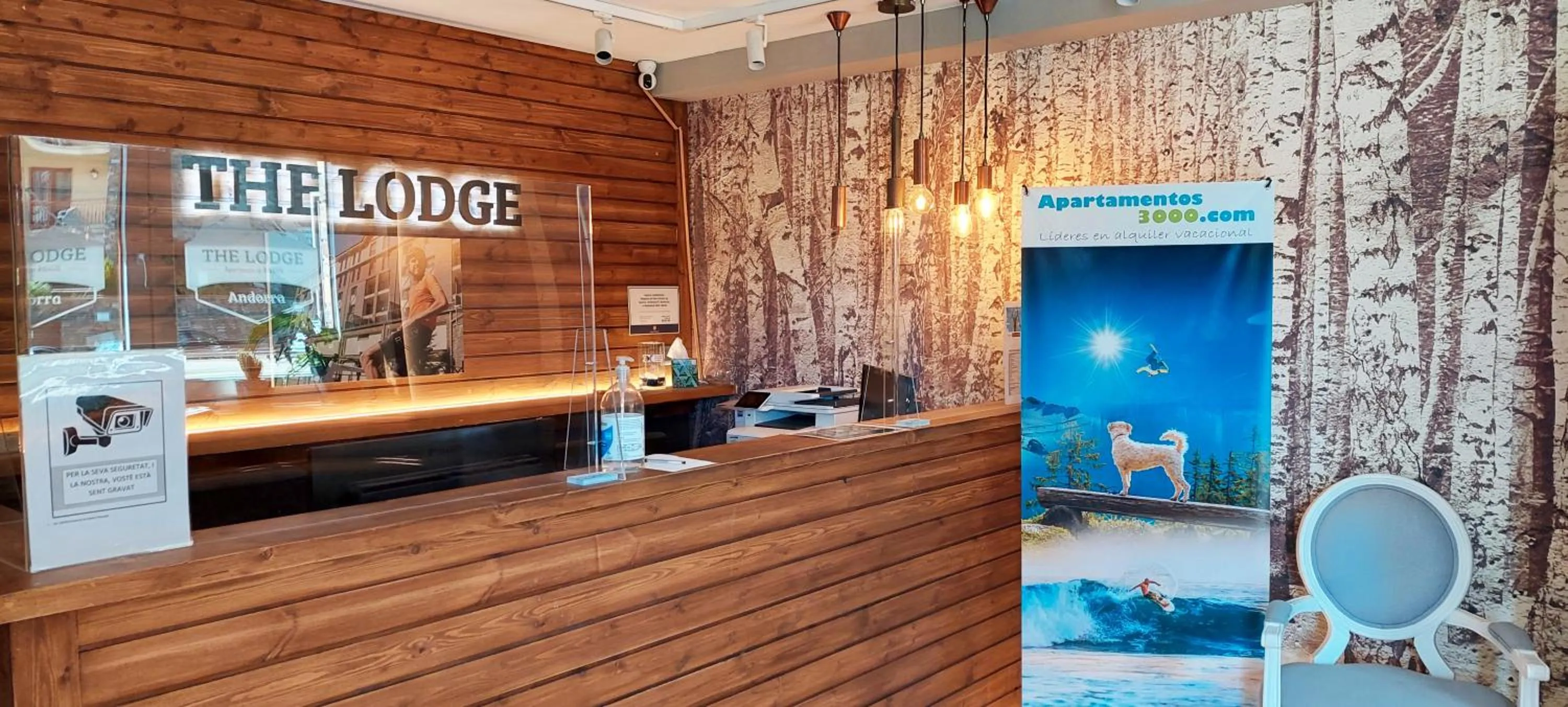 Lobby or reception in The Lodge at Ribasol