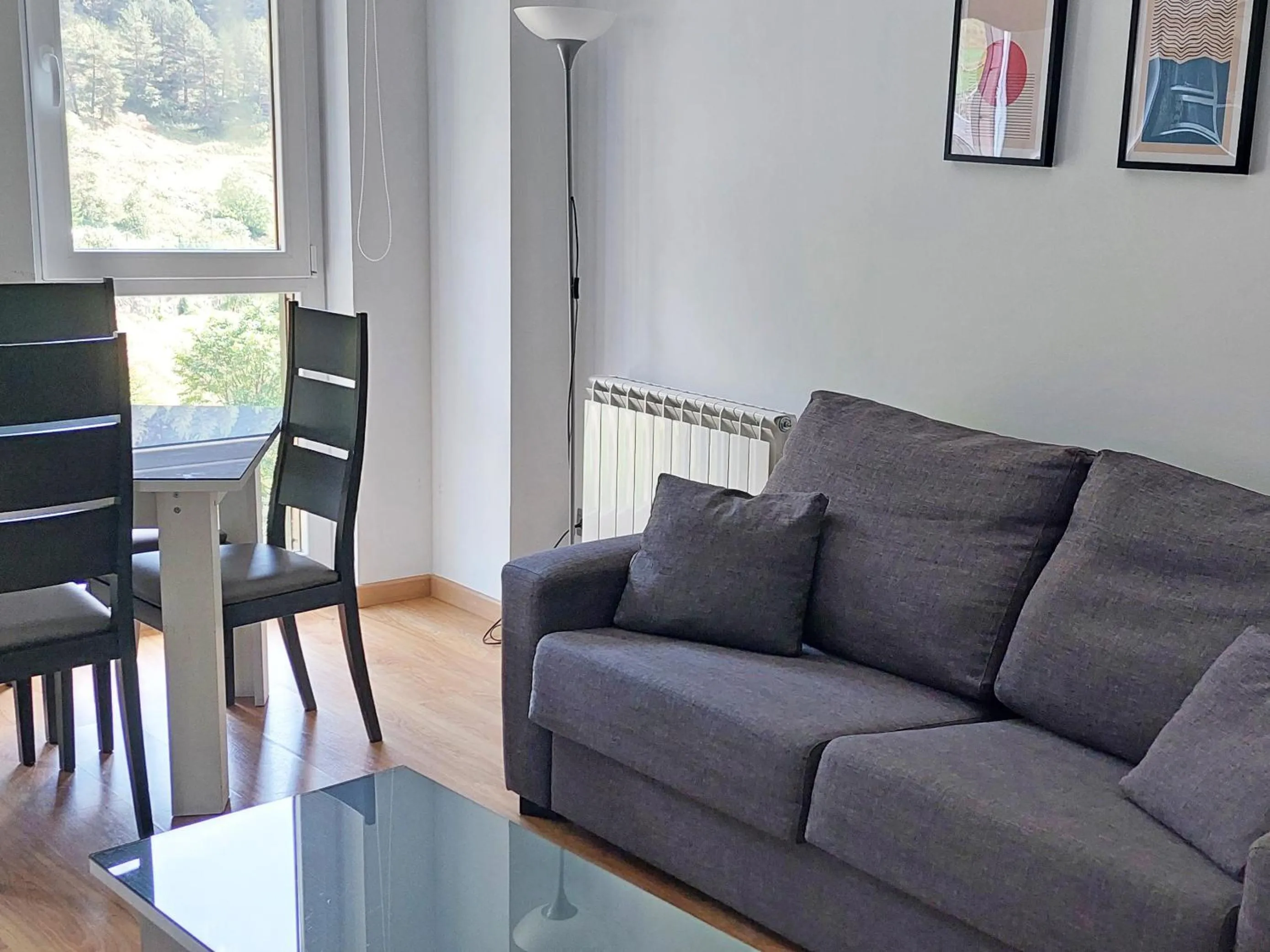 Living room in The Lodge at Ribasol