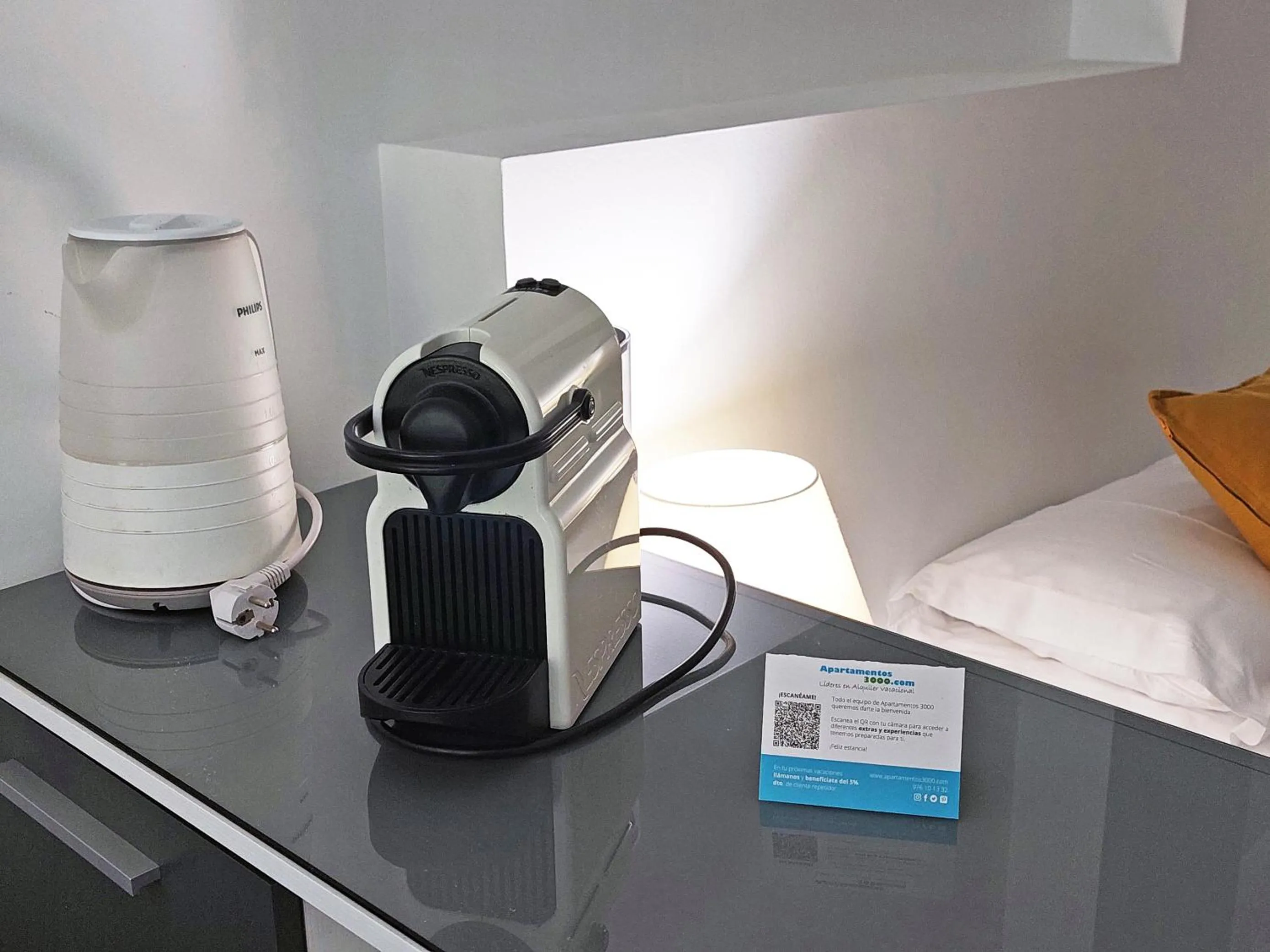 Living room in The Lodge at Ribasol