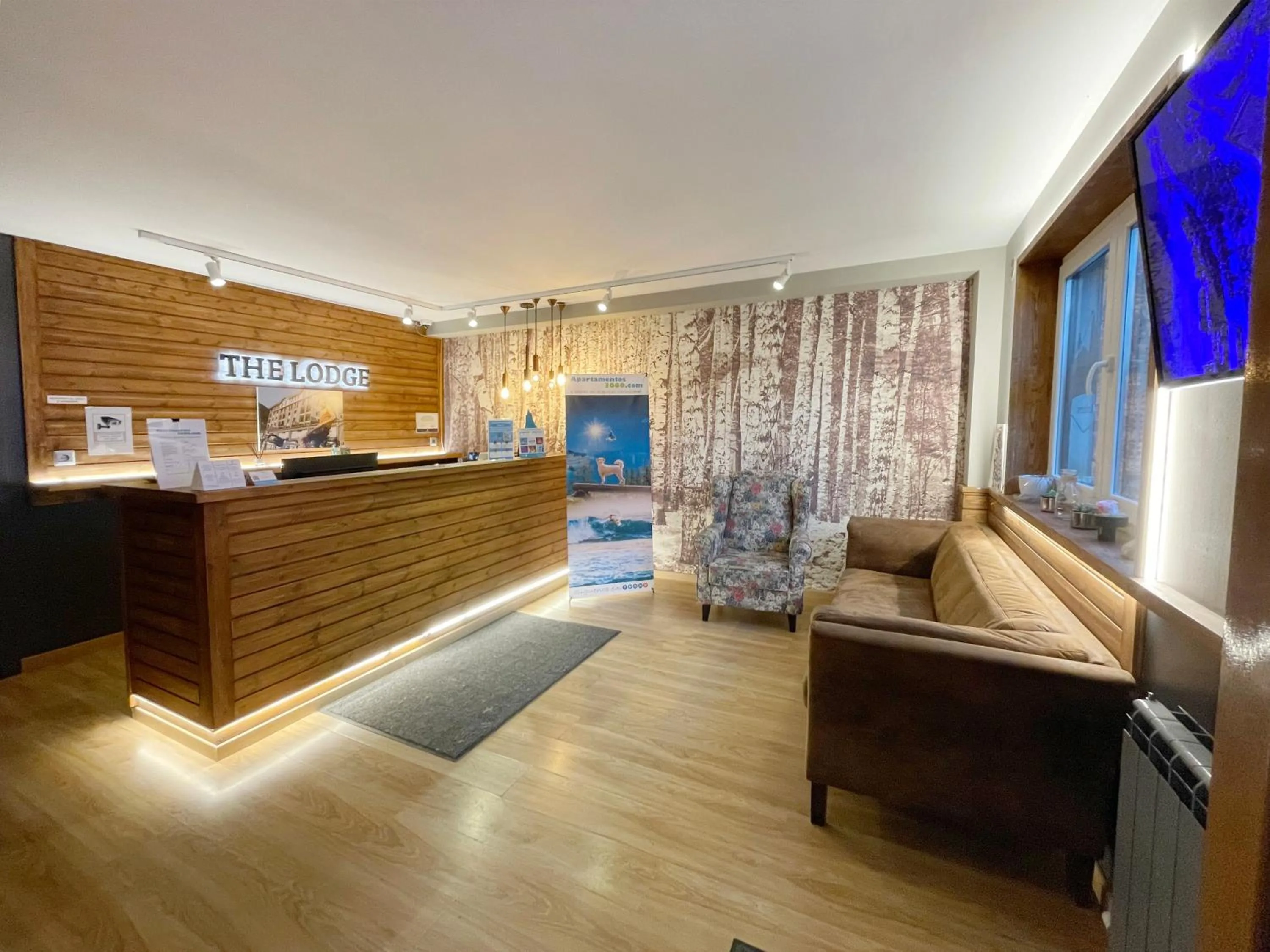 Lobby or reception in The Lodge at Ribasol