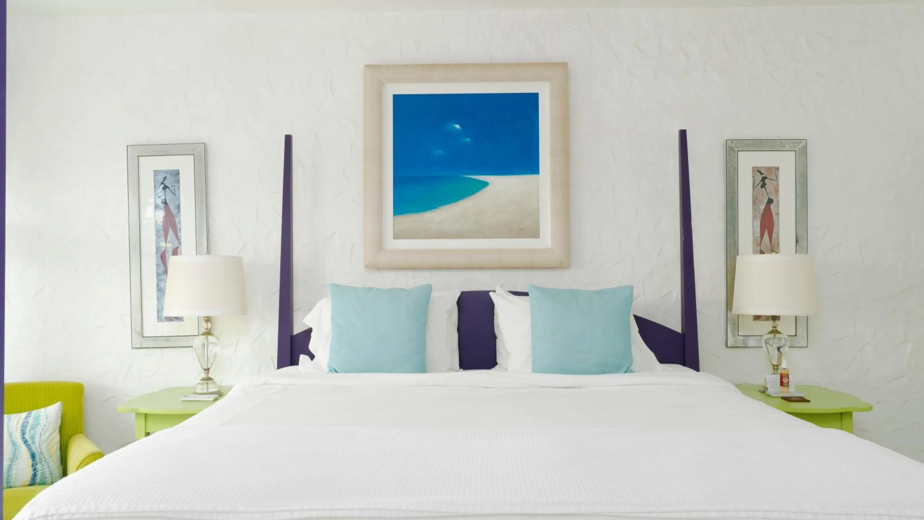 Bed in Mount Cinnamon Beach & Wellness Resort