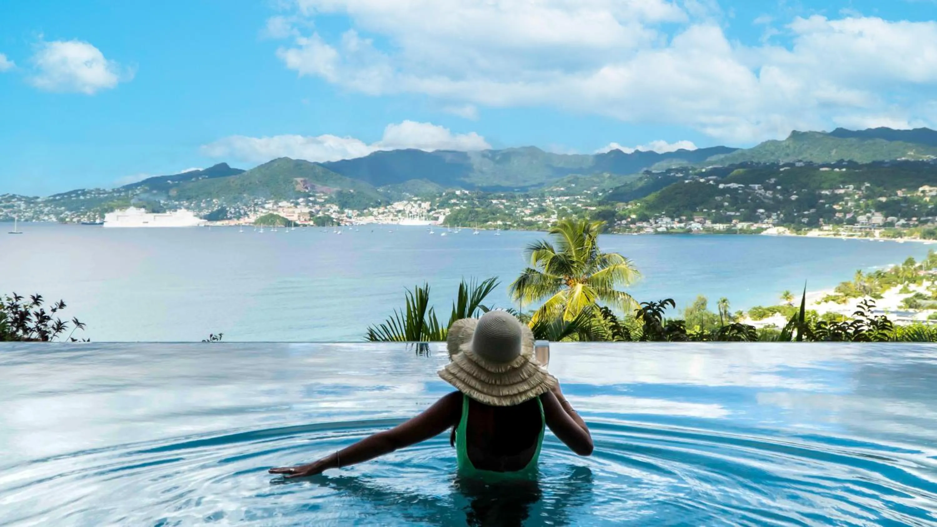 People in Mount Cinnamon Beach & Wellness Resort