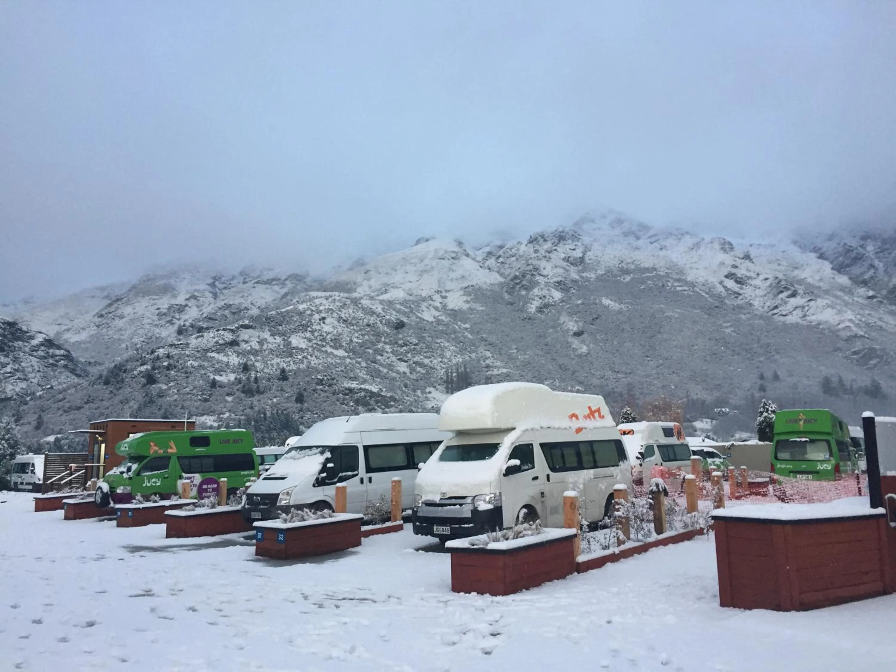 View (from property/room) in Queenstown Top 10 Holiday Park