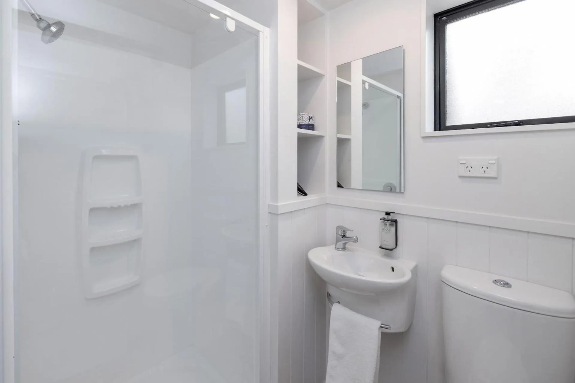 Shower in Queenstown Top 10 Holiday Park