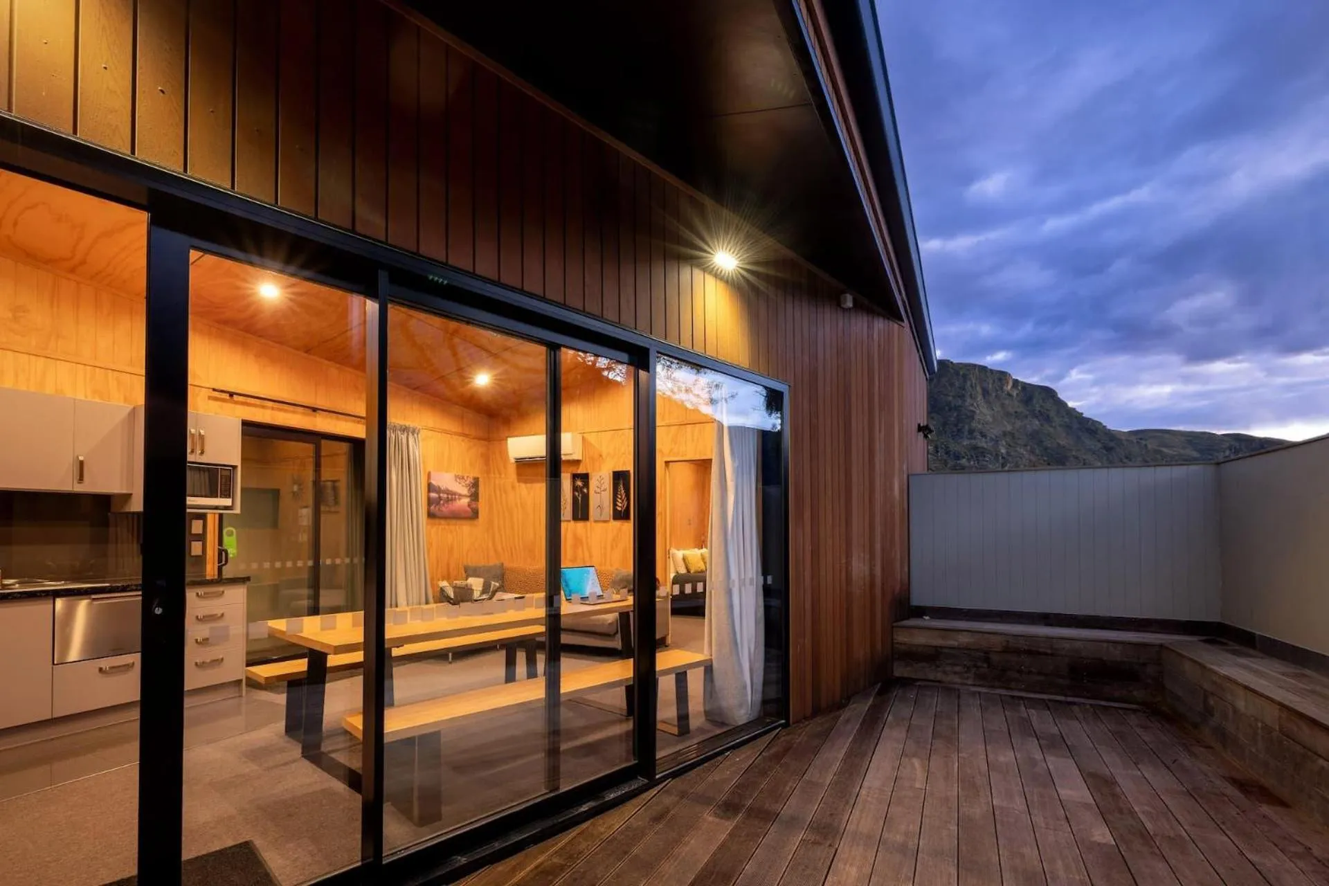 Balcony/Terrace in Queenstown Top 10 Holiday Park