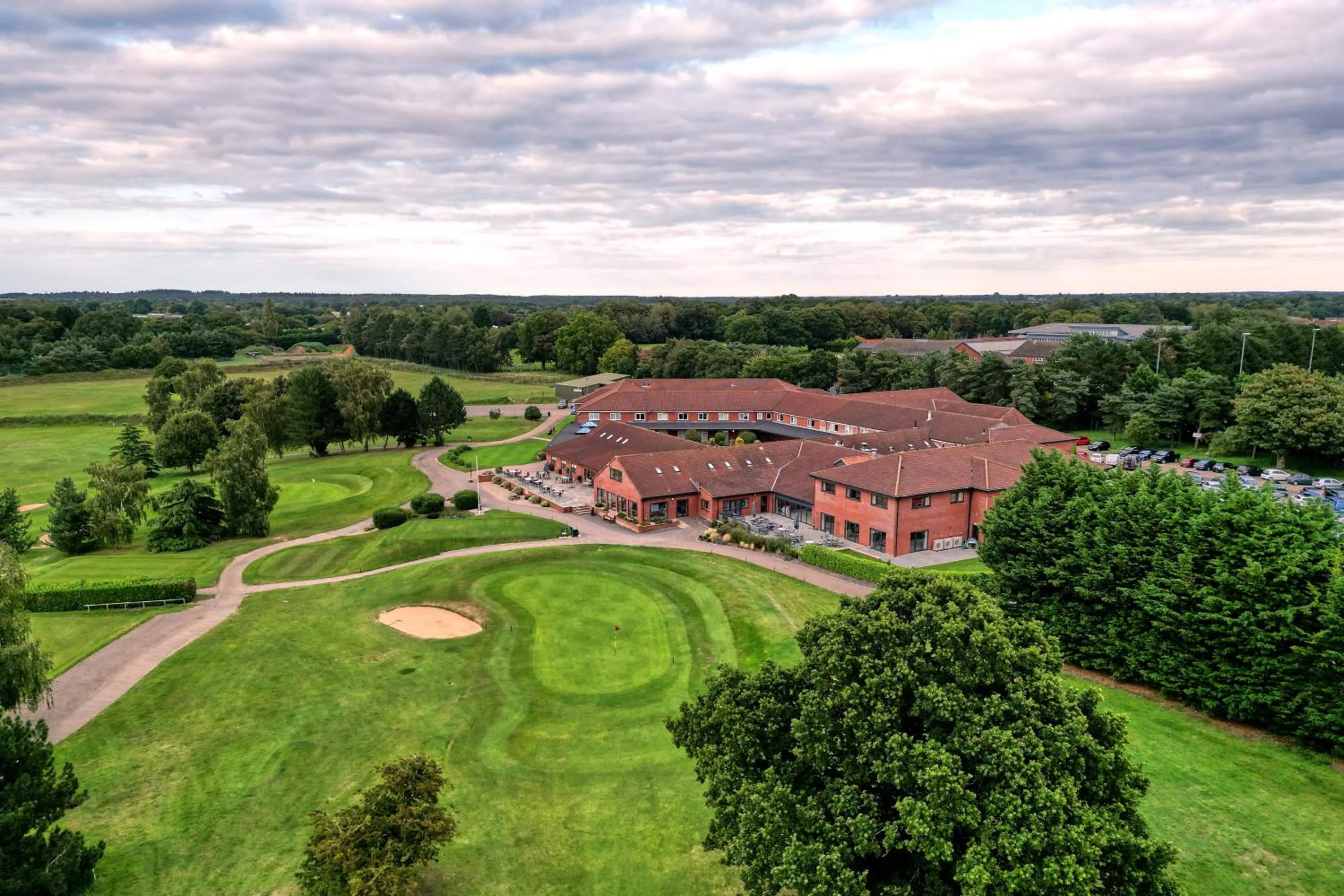 Property building in Wensum Valley Hotel Golf and Country Club