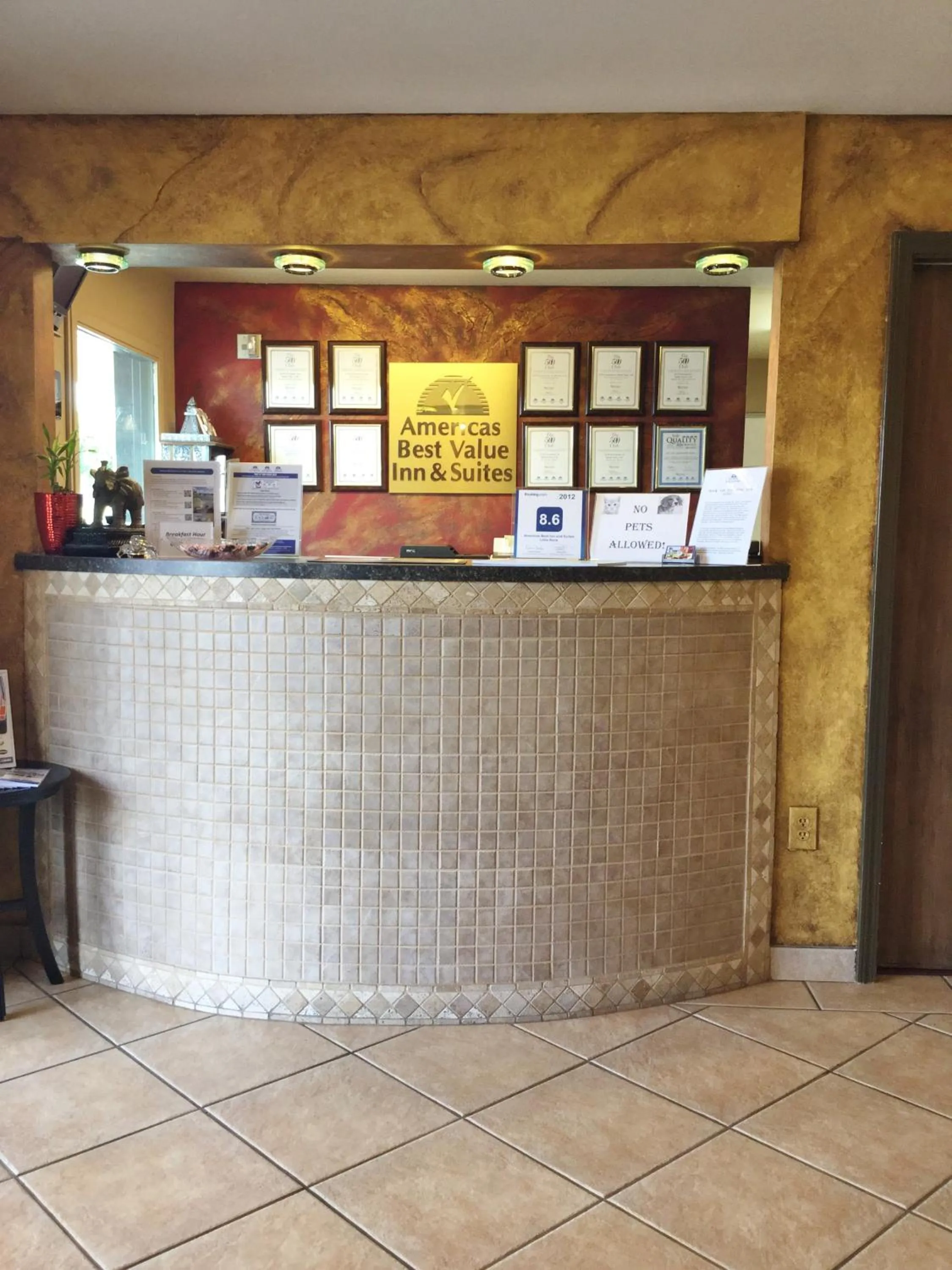Lobby or reception in Americas Best Value Inn and Suites Little Rock