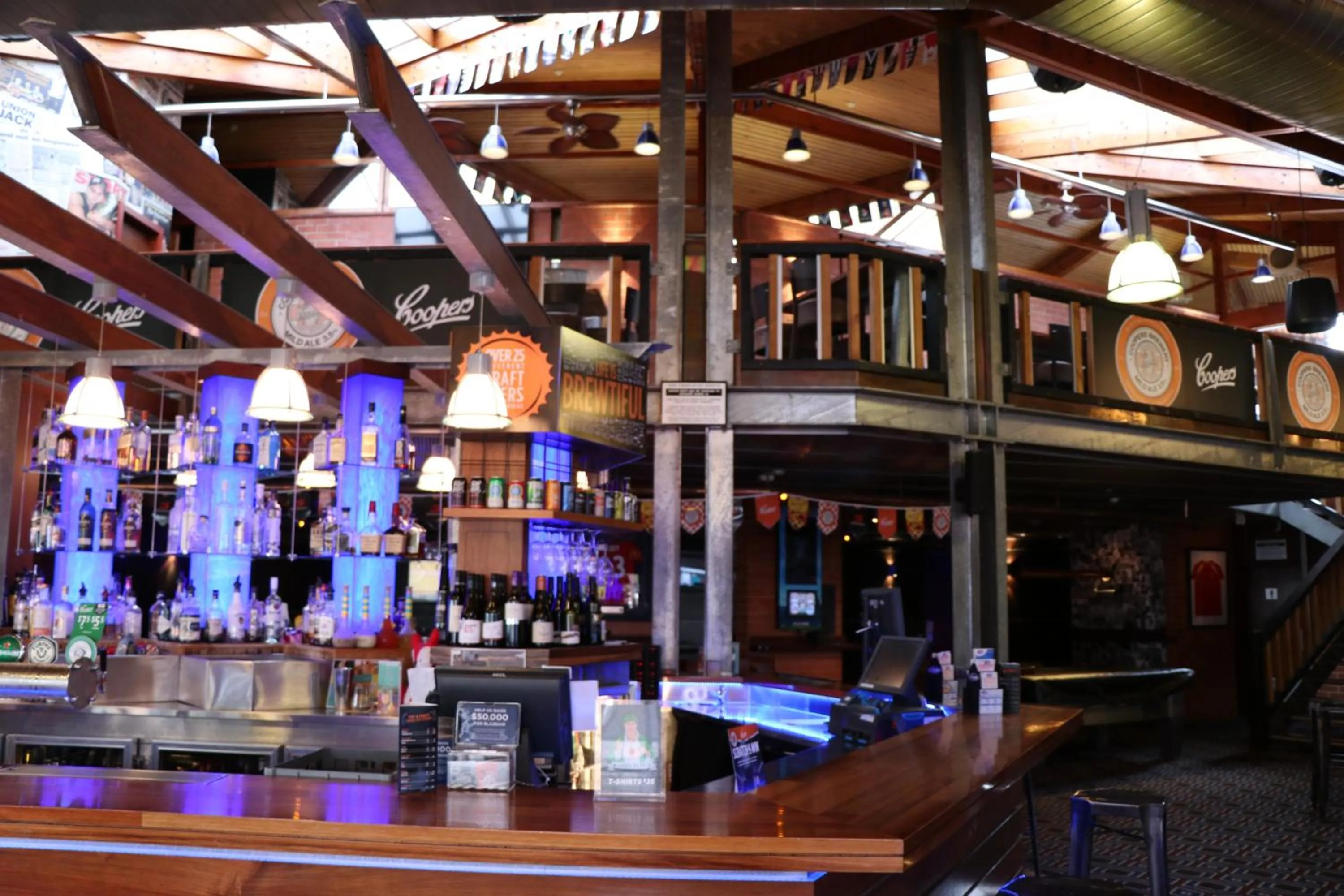 Drinks in Arkaba Hotel