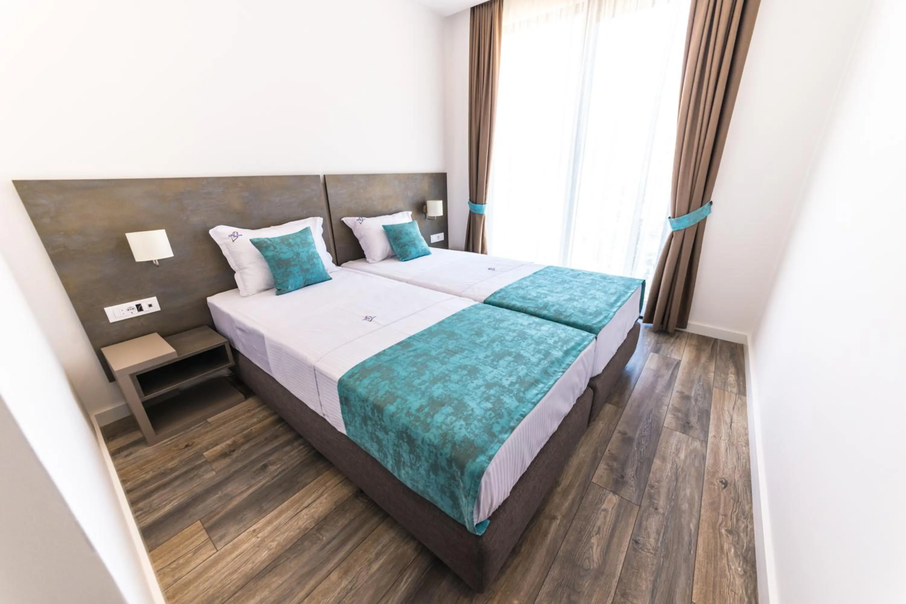 Bed in B&B Amfora