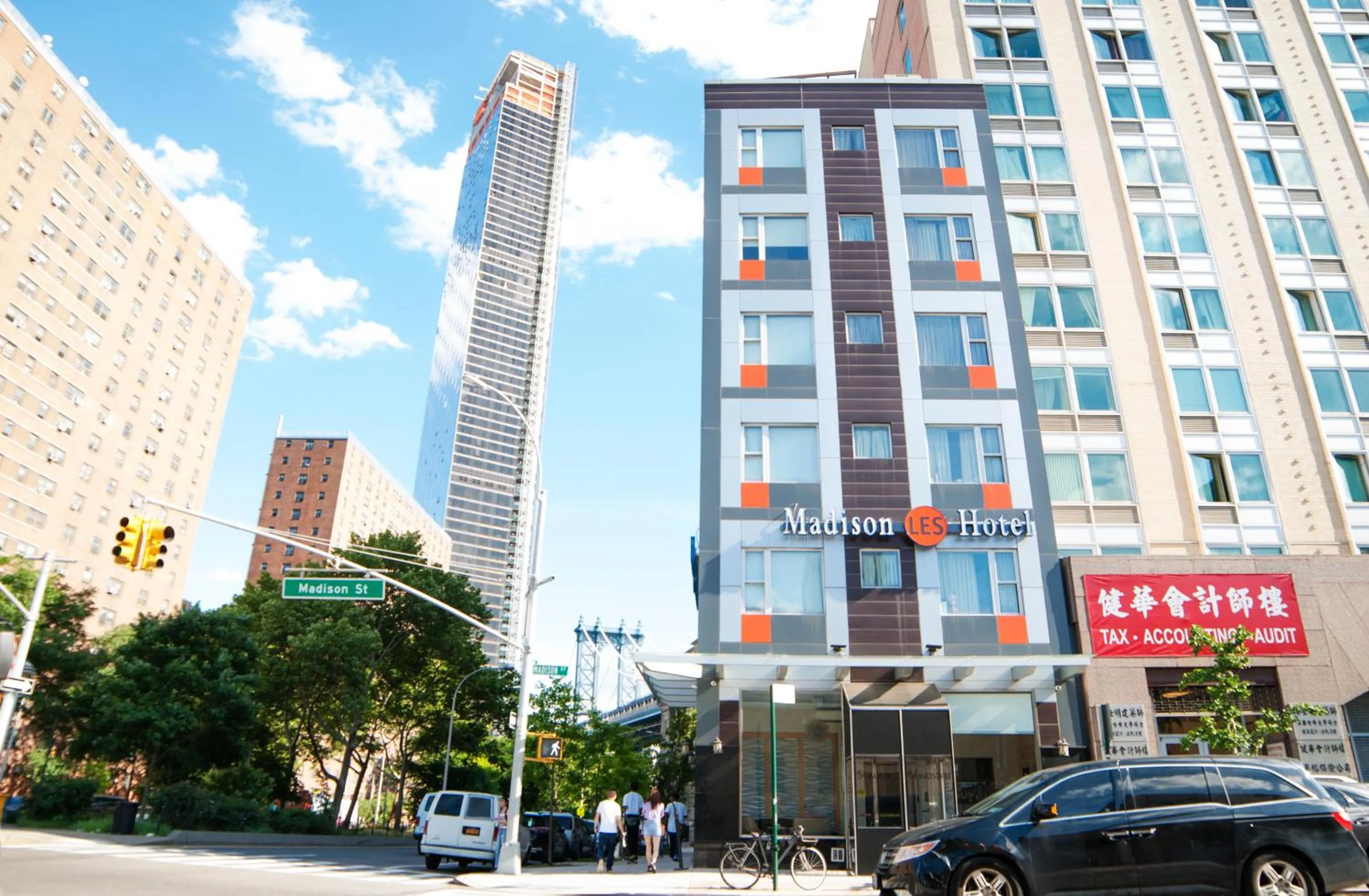 Property building in Madison LES Hotel