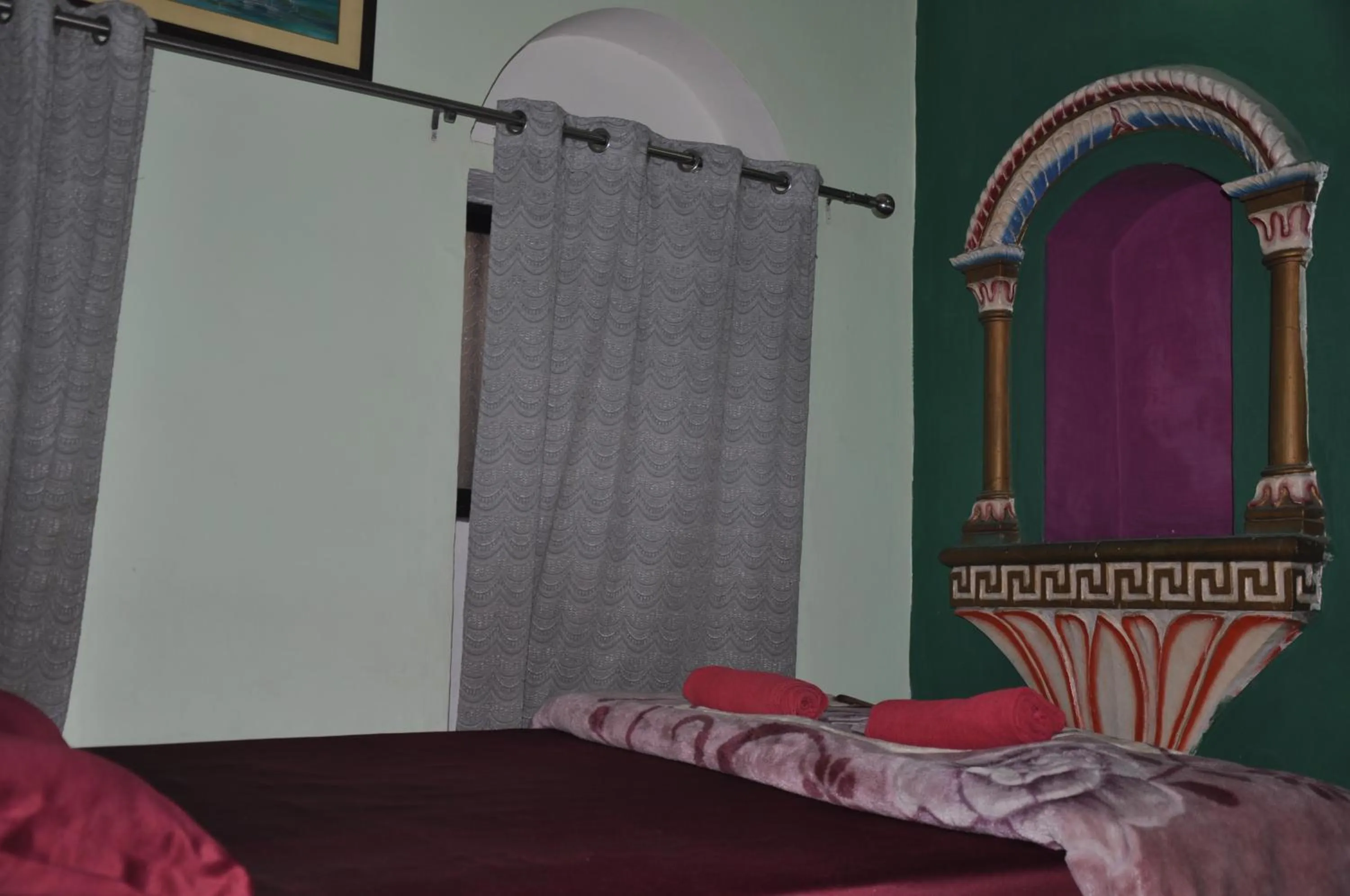 Bed in Ganga Fuji Home