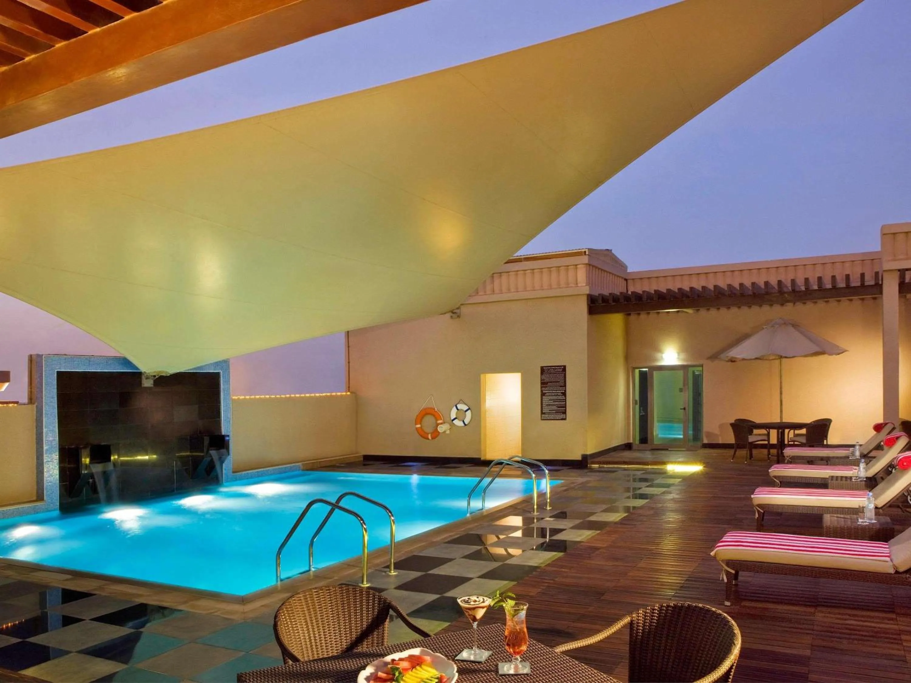 Pool view in Mercure Gold Hotel Jumeirah Dubai by Accor