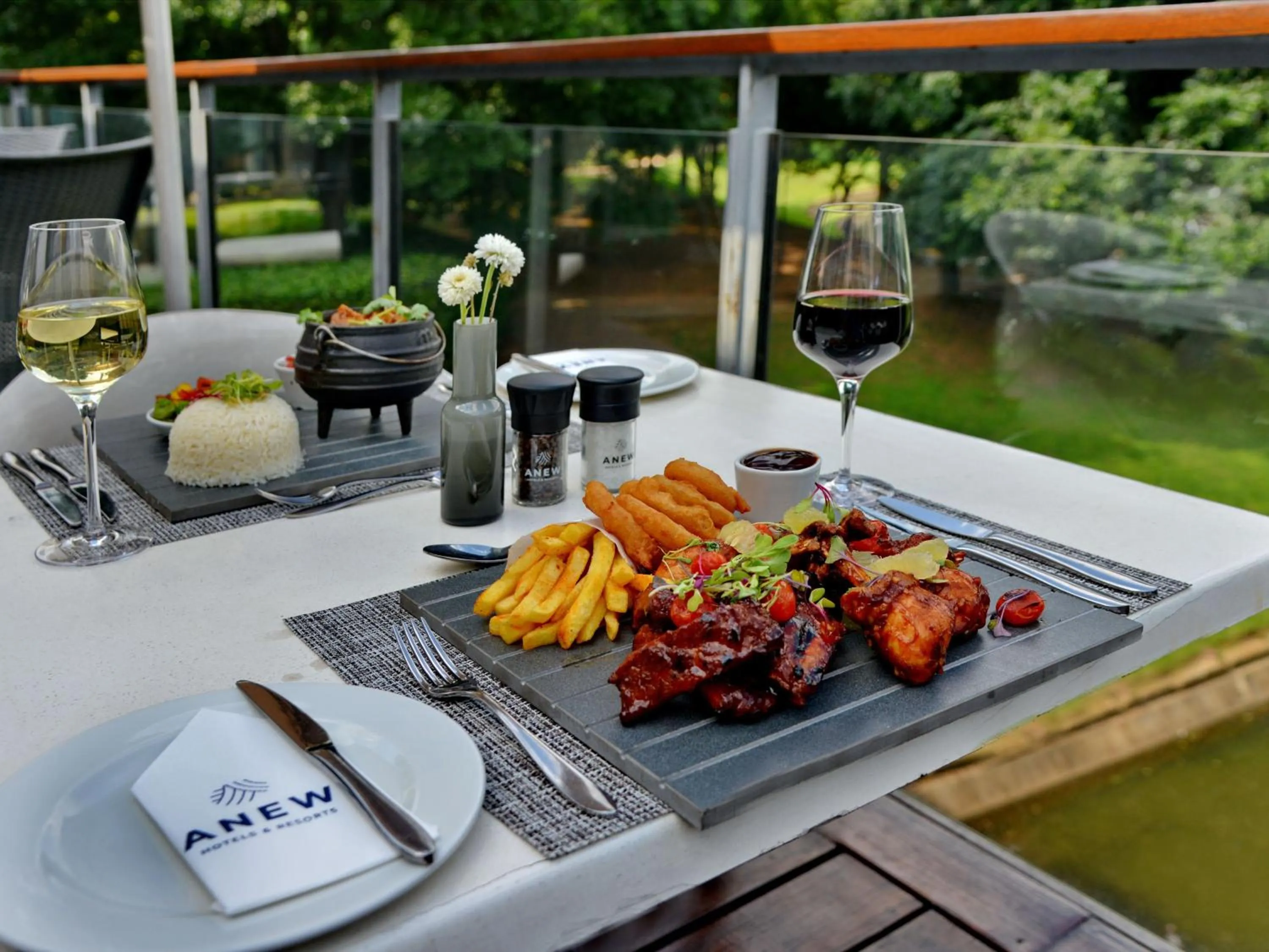 Food and drinks in ANEW Hotel Roodepoort Johannesburg