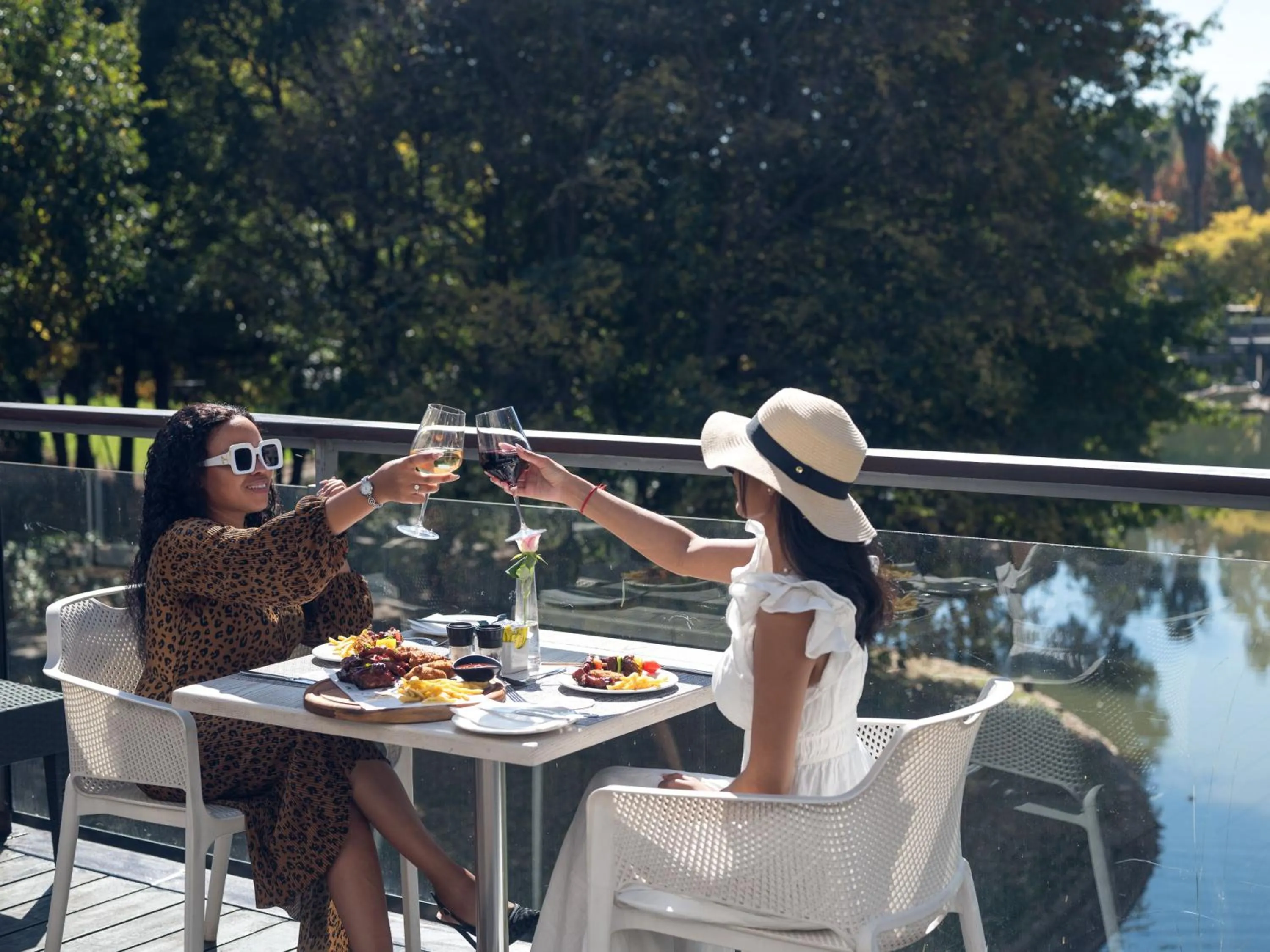 Lake view in ANEW Hotel Roodepoort Johannesburg