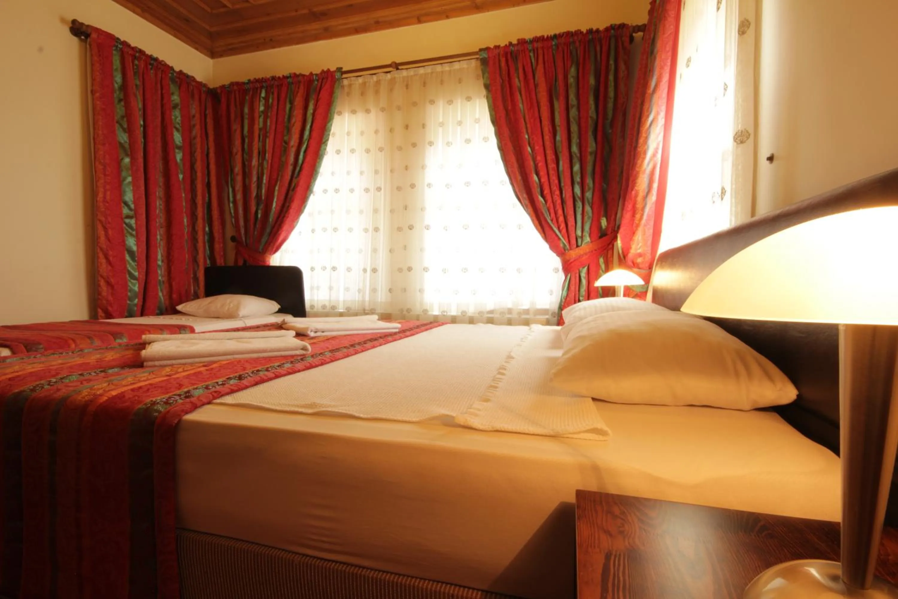 Bed in Konya Dervish Hotel