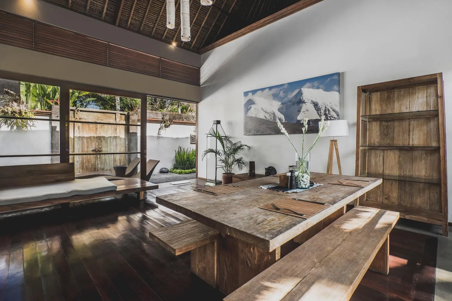 Dining area in Luwak Estate