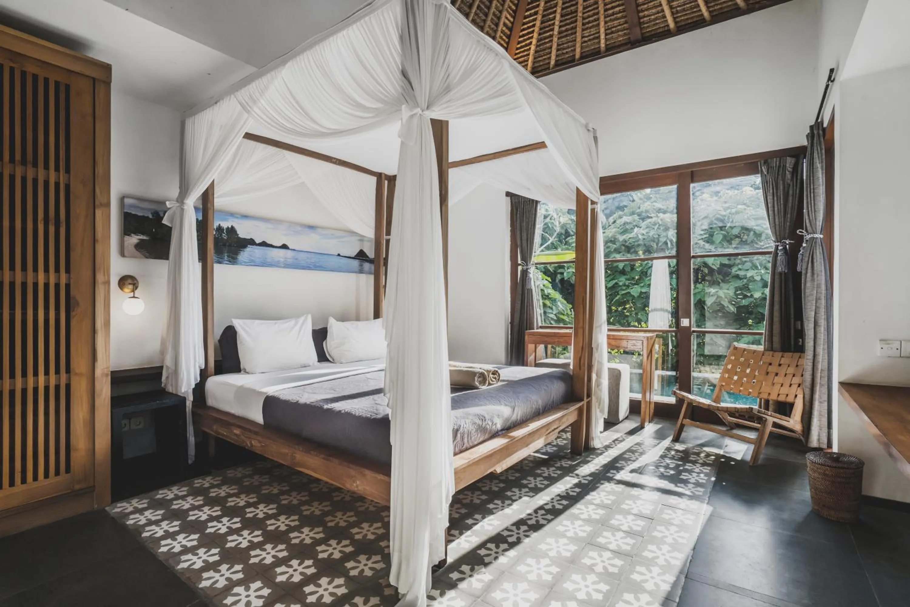 Bedroom, Bed in Luwak Estate