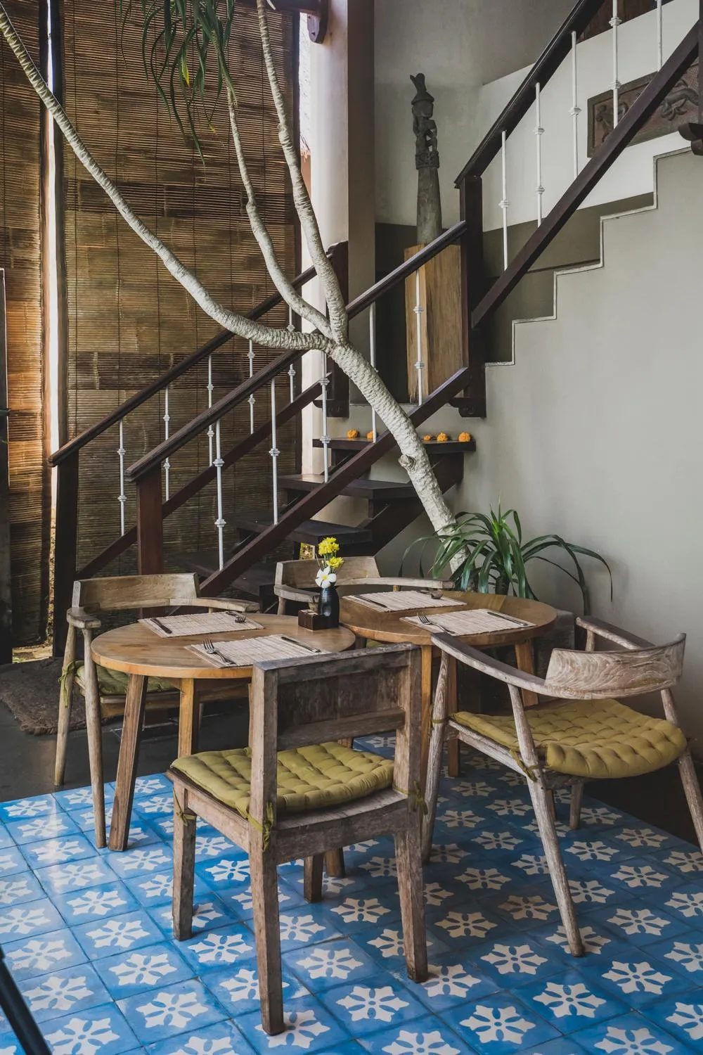 Seating area in Luwak Estate