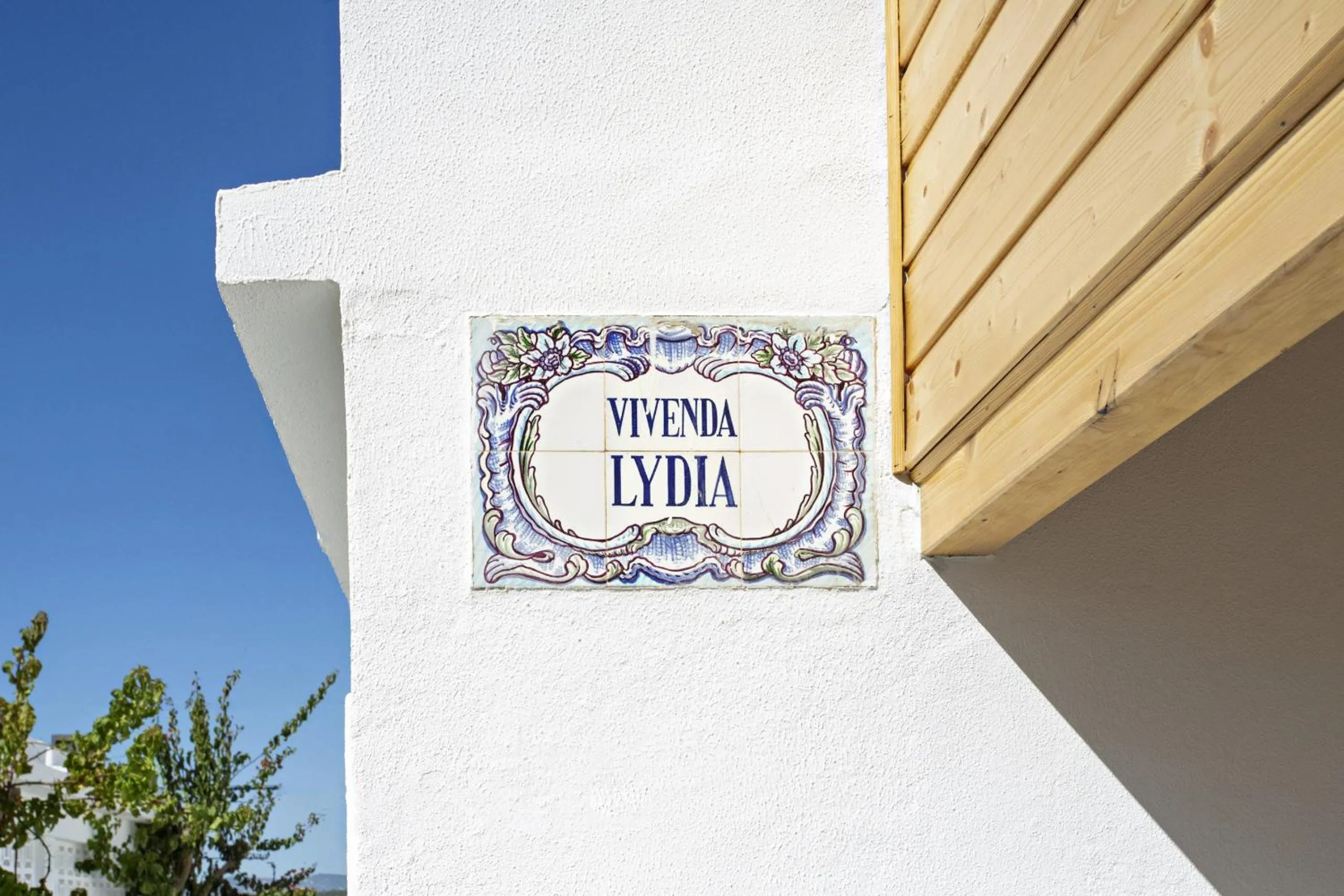 Decorative detail in Villa Lydia
