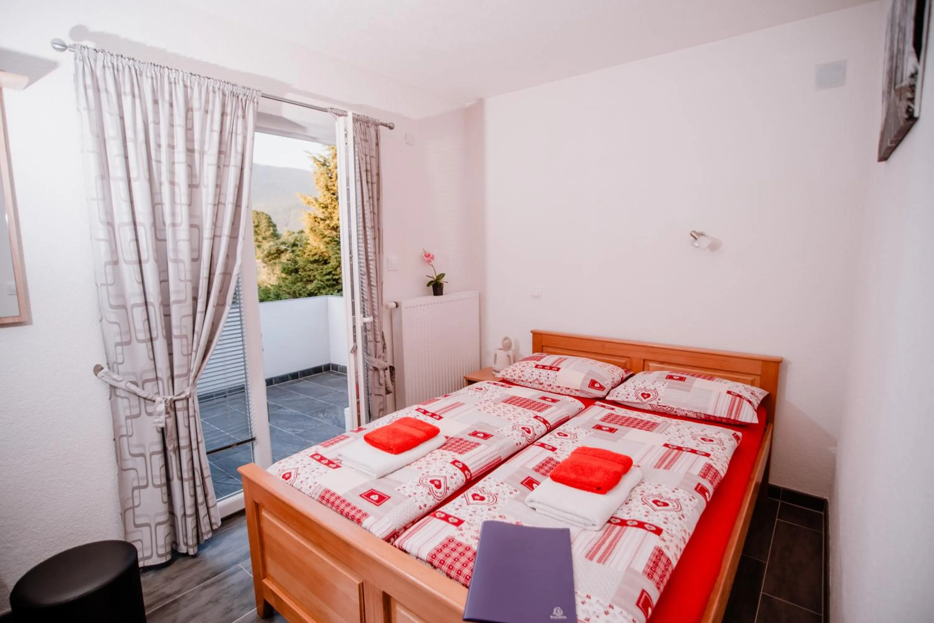 Bed in House Karakas