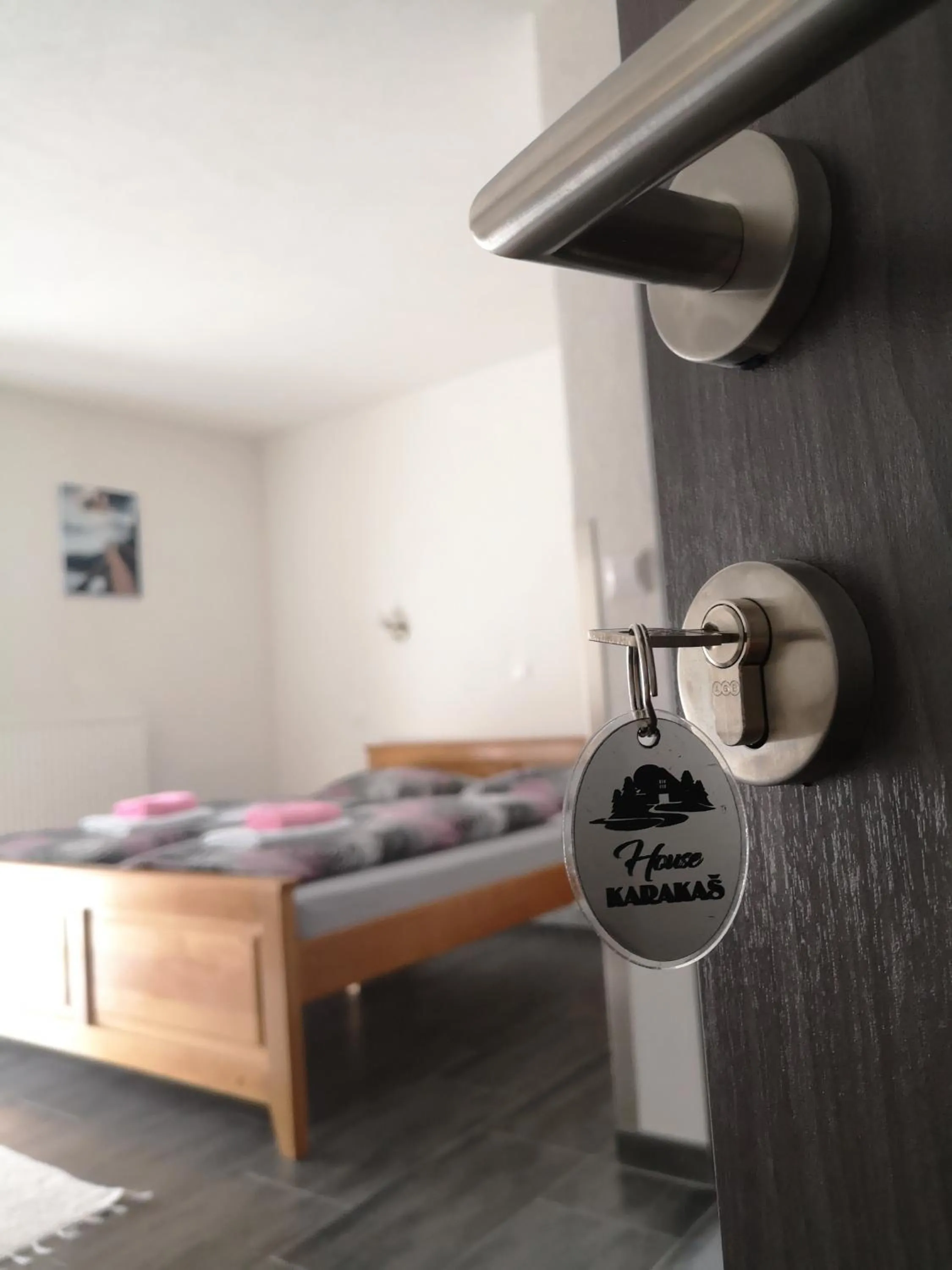 Bed in House Karakas