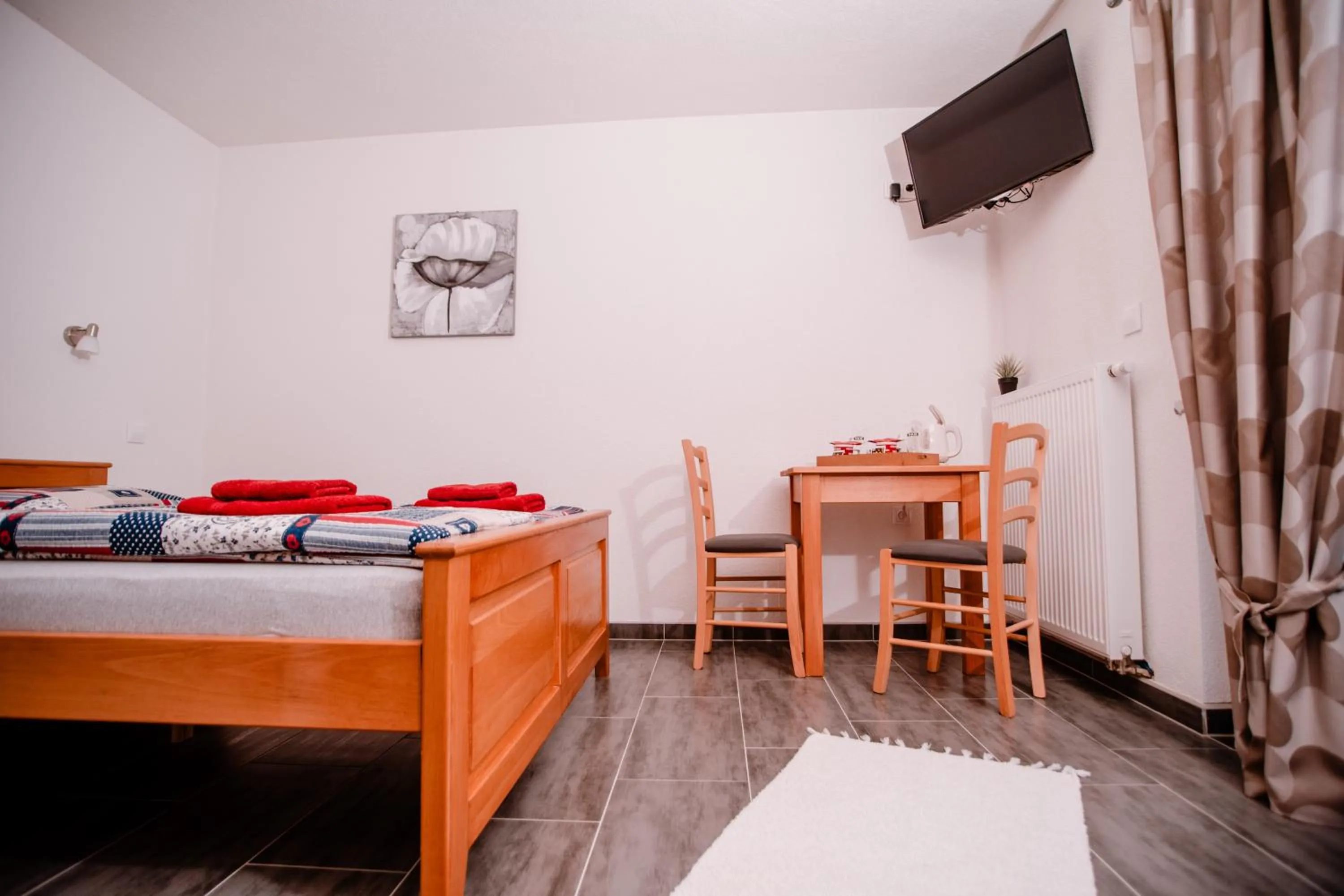 Bed in House Karakas