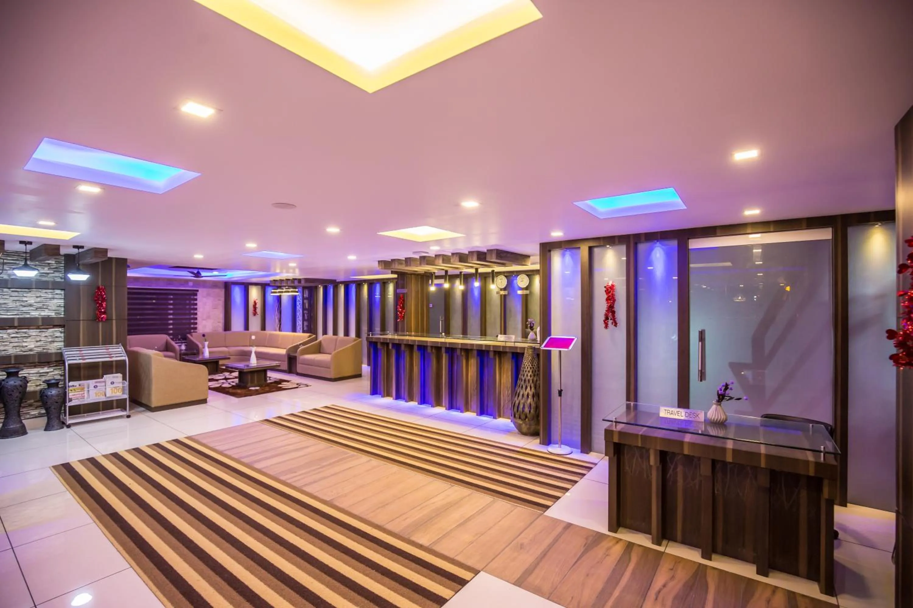 Lobby or reception in South Gate Residency